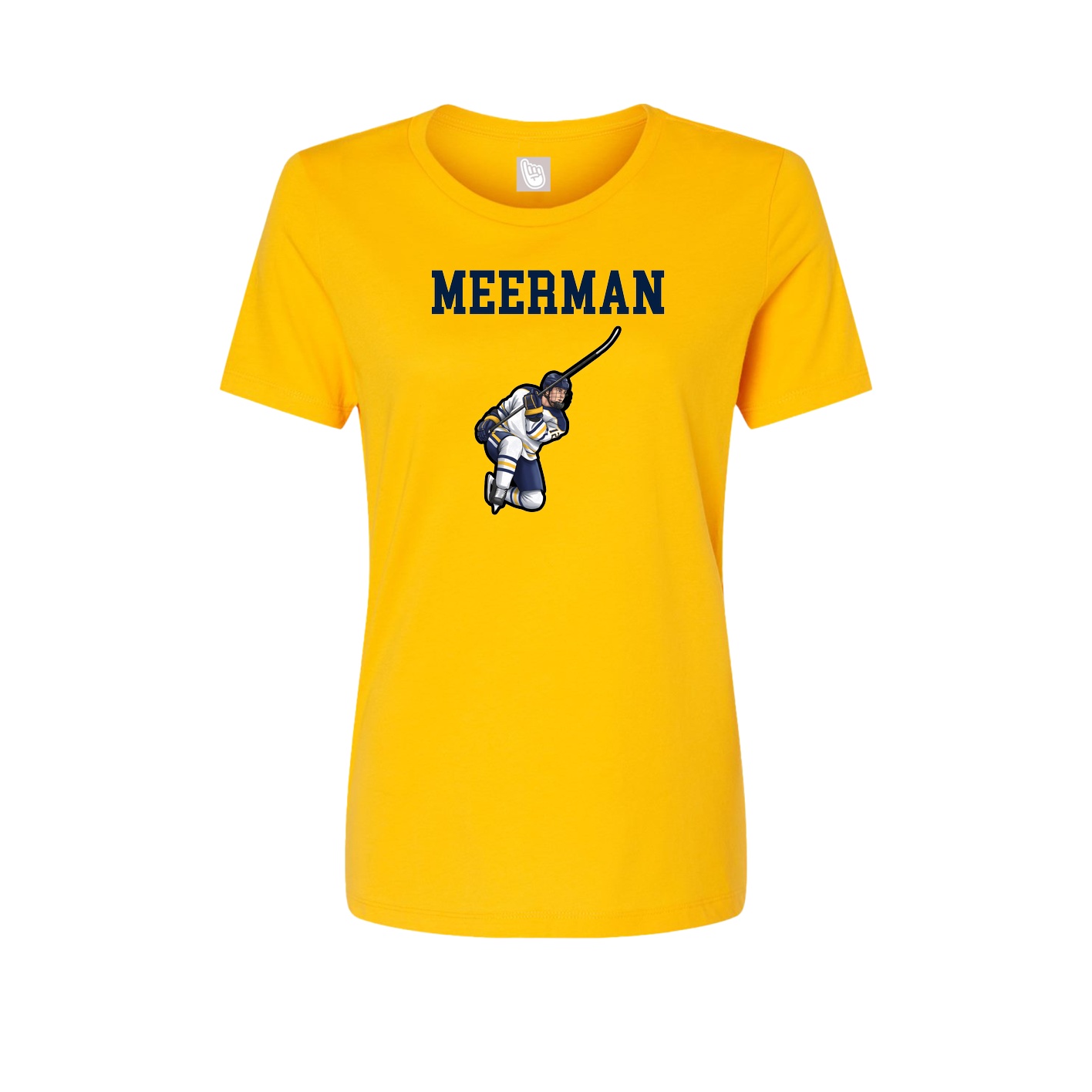 Fitted Women's Tee — Shirsey in Gold