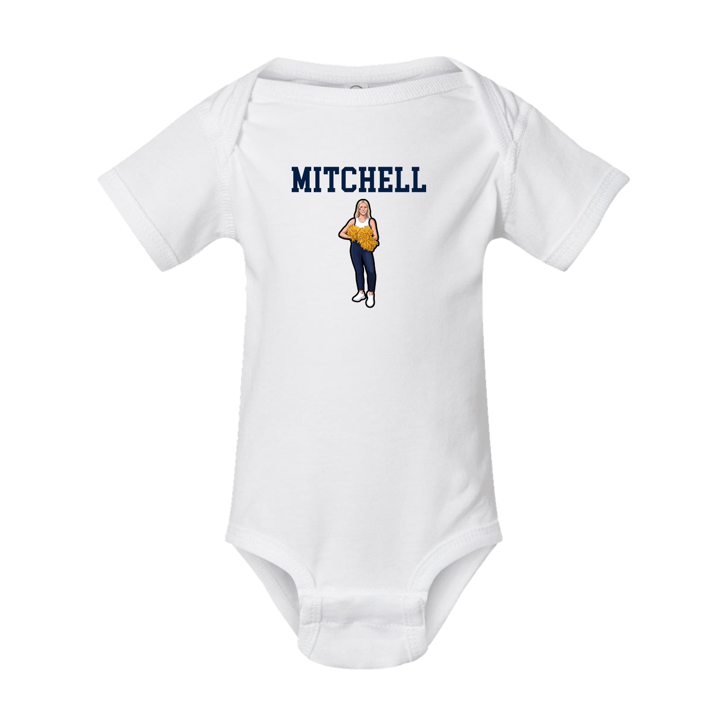 Baby Onesie — Shirsey in White