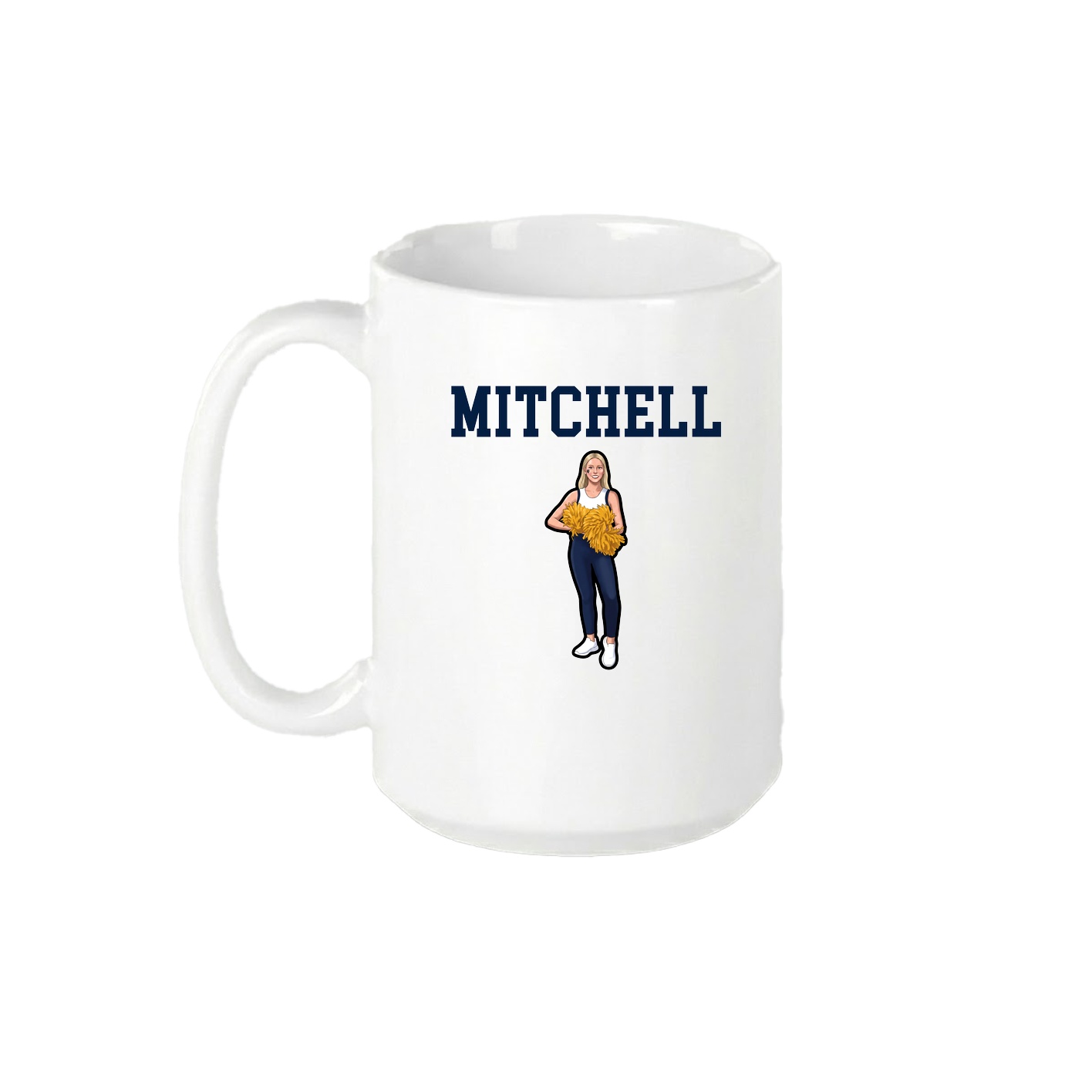 15oz Coffee Mug — Shirsey in White