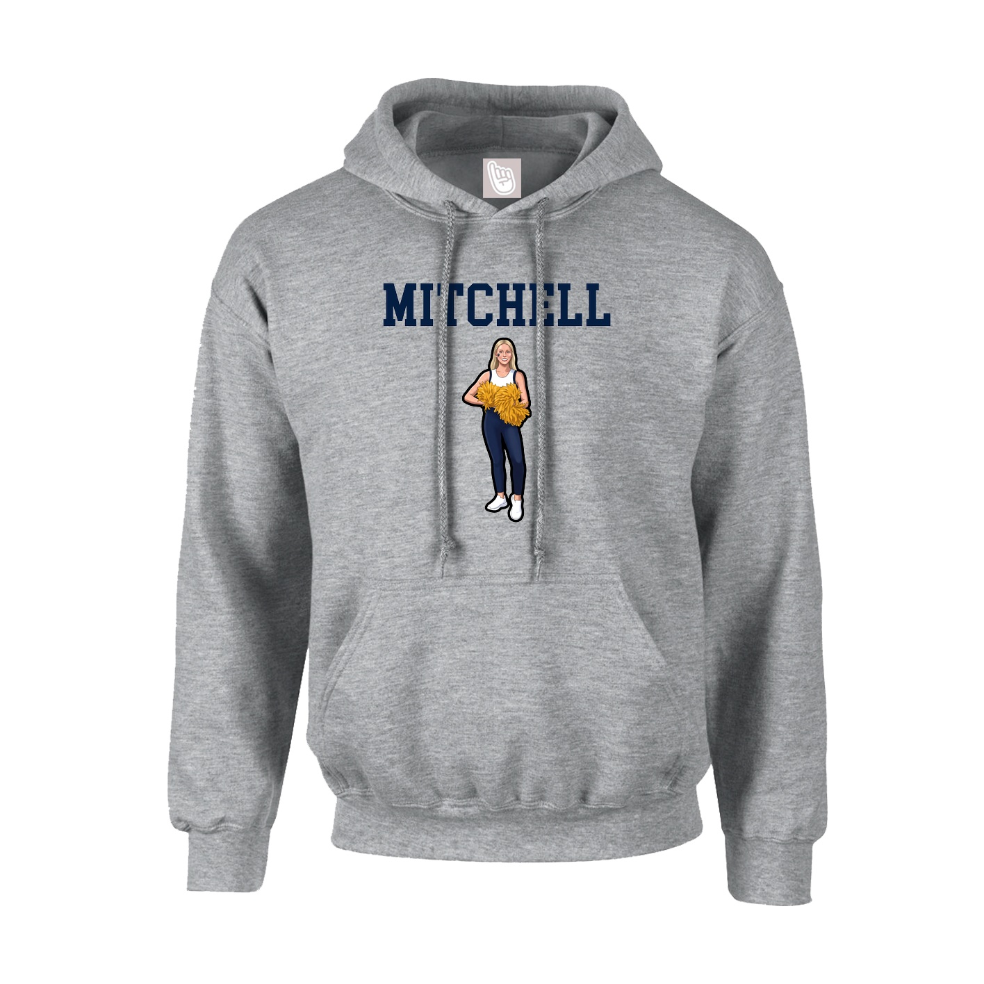 Hoodie — Shirsey in Grey