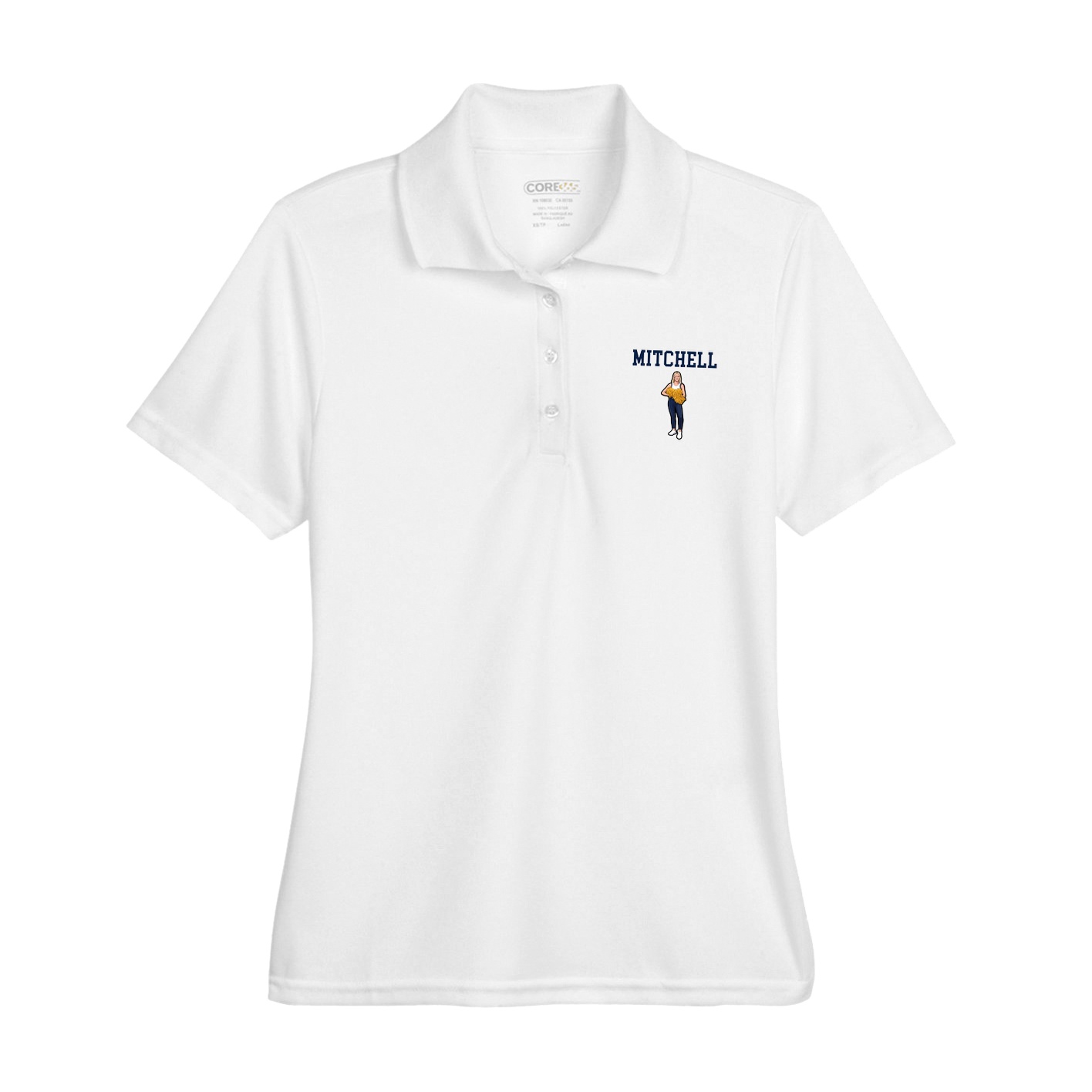 Womens Performance Polo — Shirsey in White