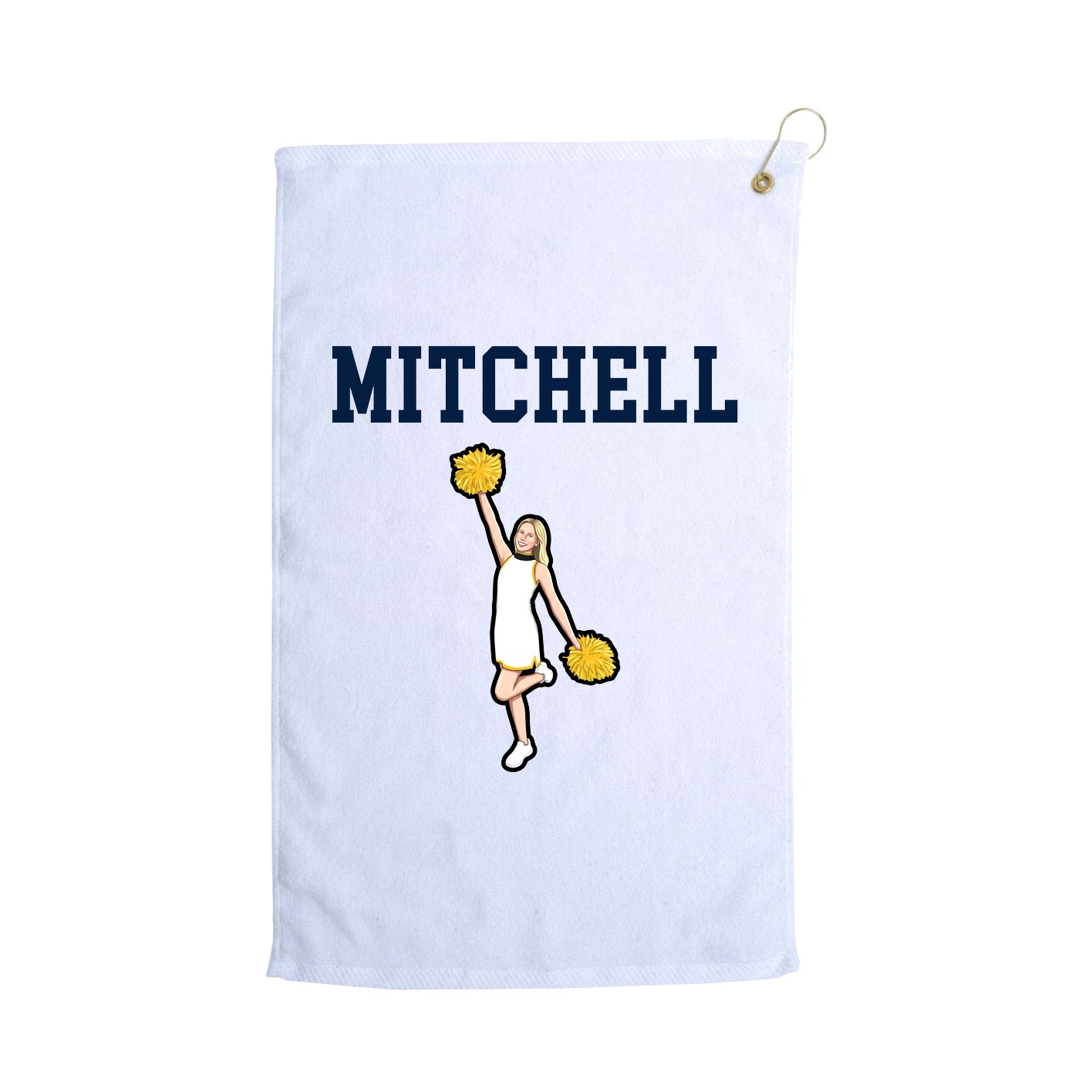 Golf Towel — Shirsey in White