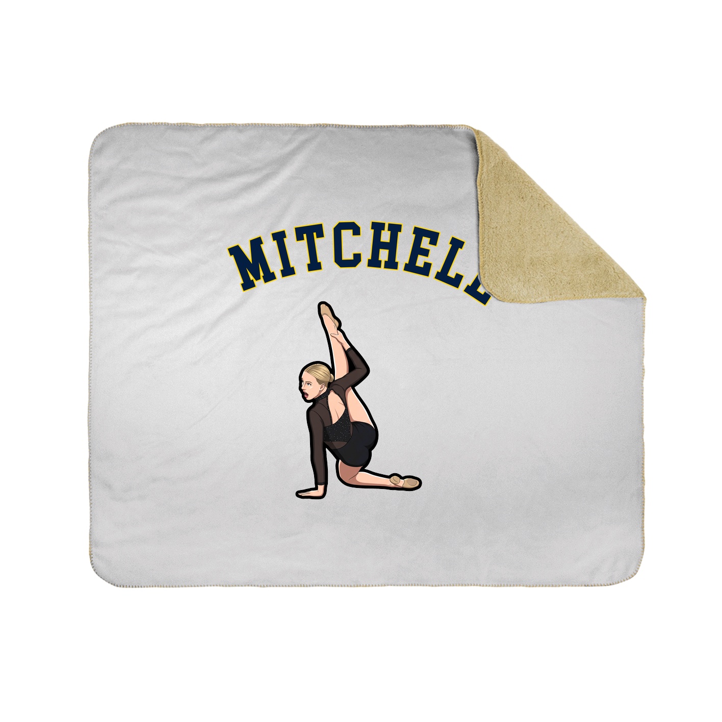 Throw Blanket — Shirsey Arch in White