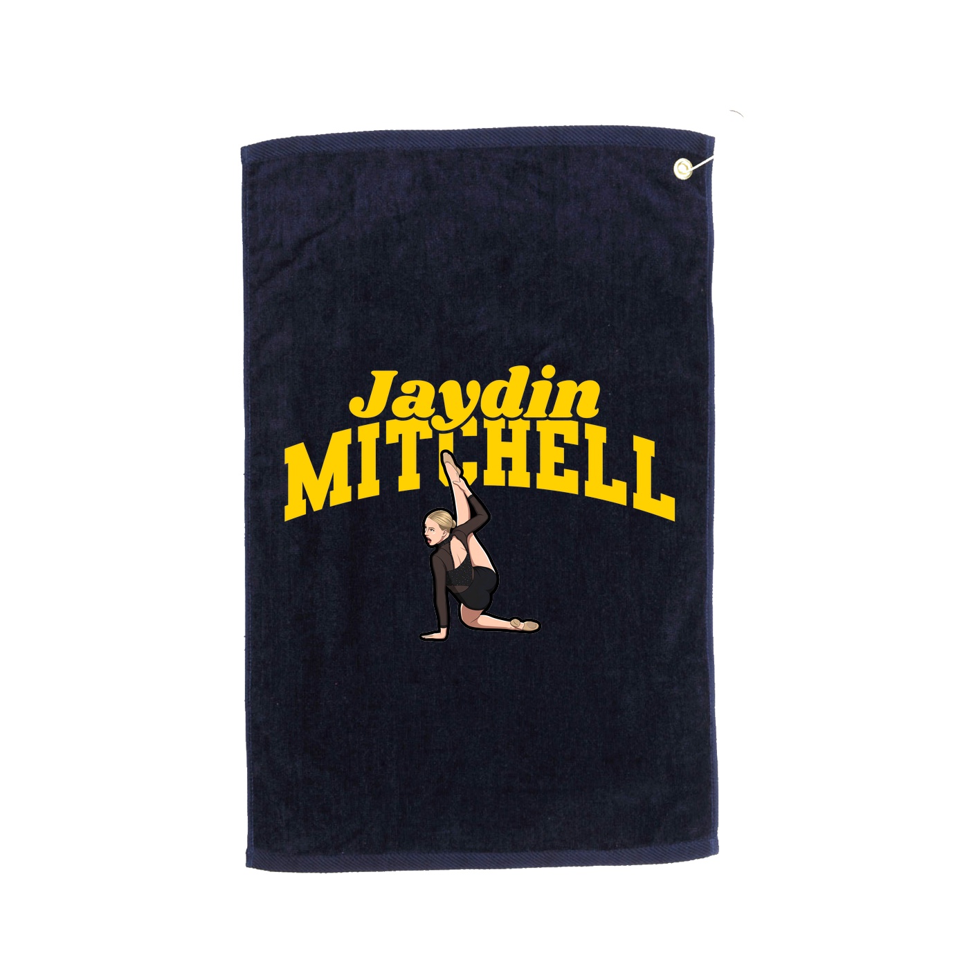 Golf Towel — Signature Arch in Navy