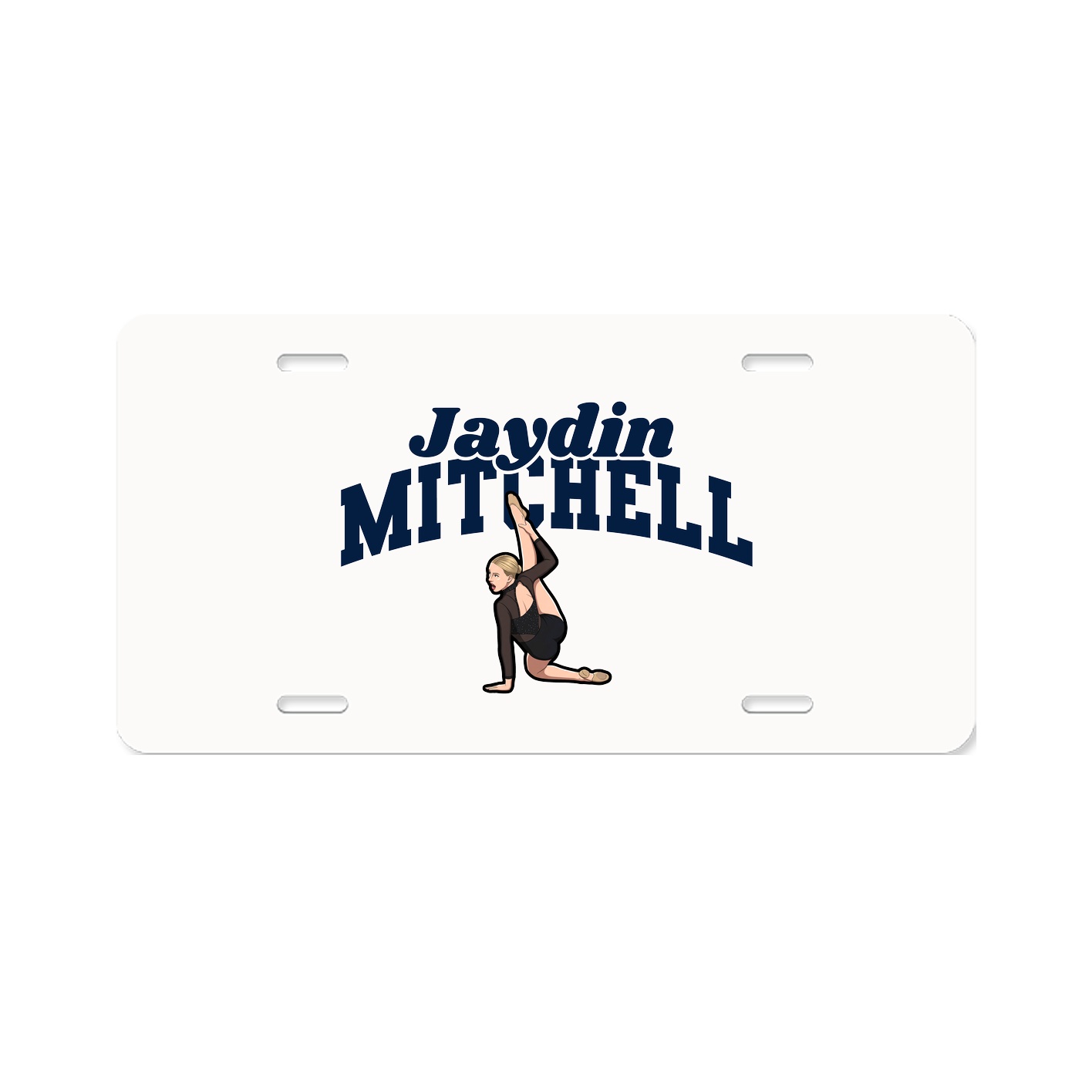 License Plate — Signature Arch in Classic