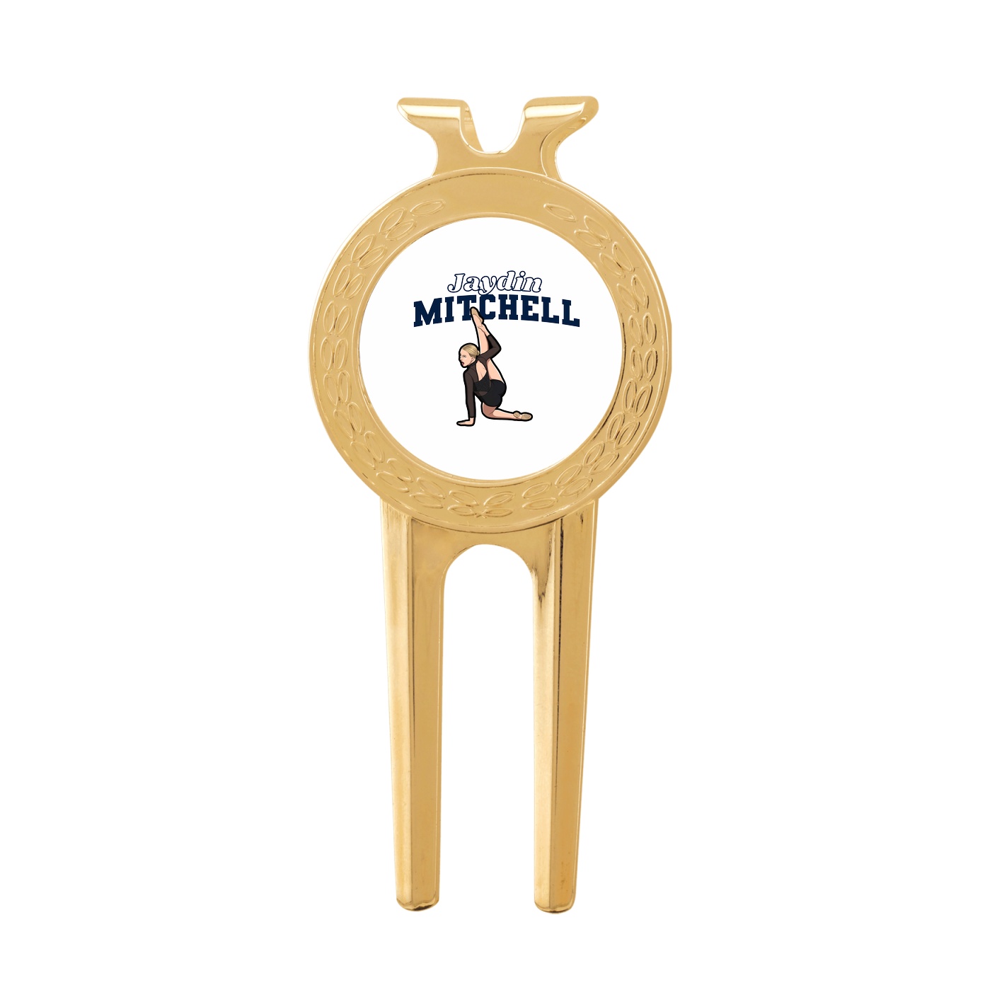 Divot Tool with Ball Marker — Name Arch in Classic