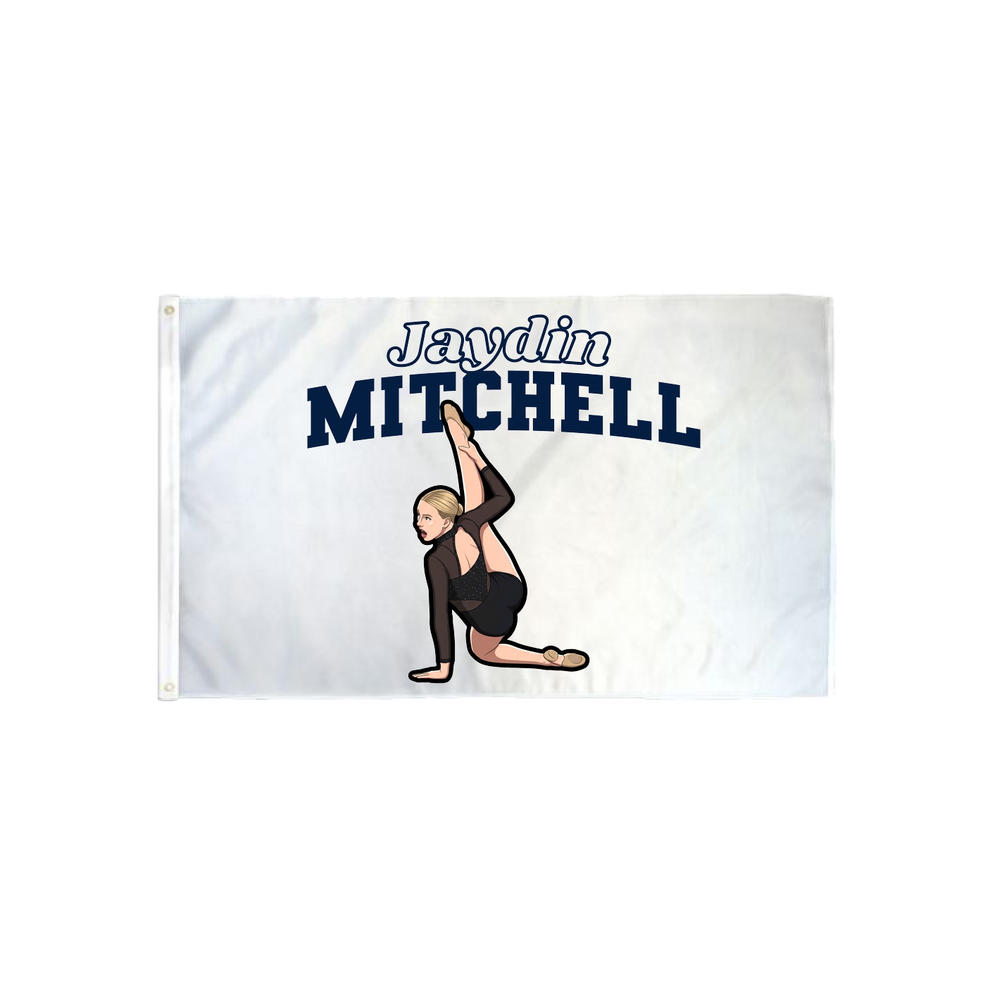 3x5 Flag — Name Arch in Classic