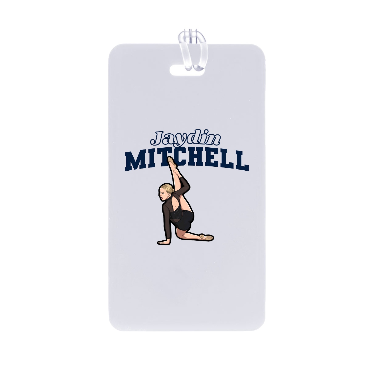 Bag Tag — Name Arch in Classic