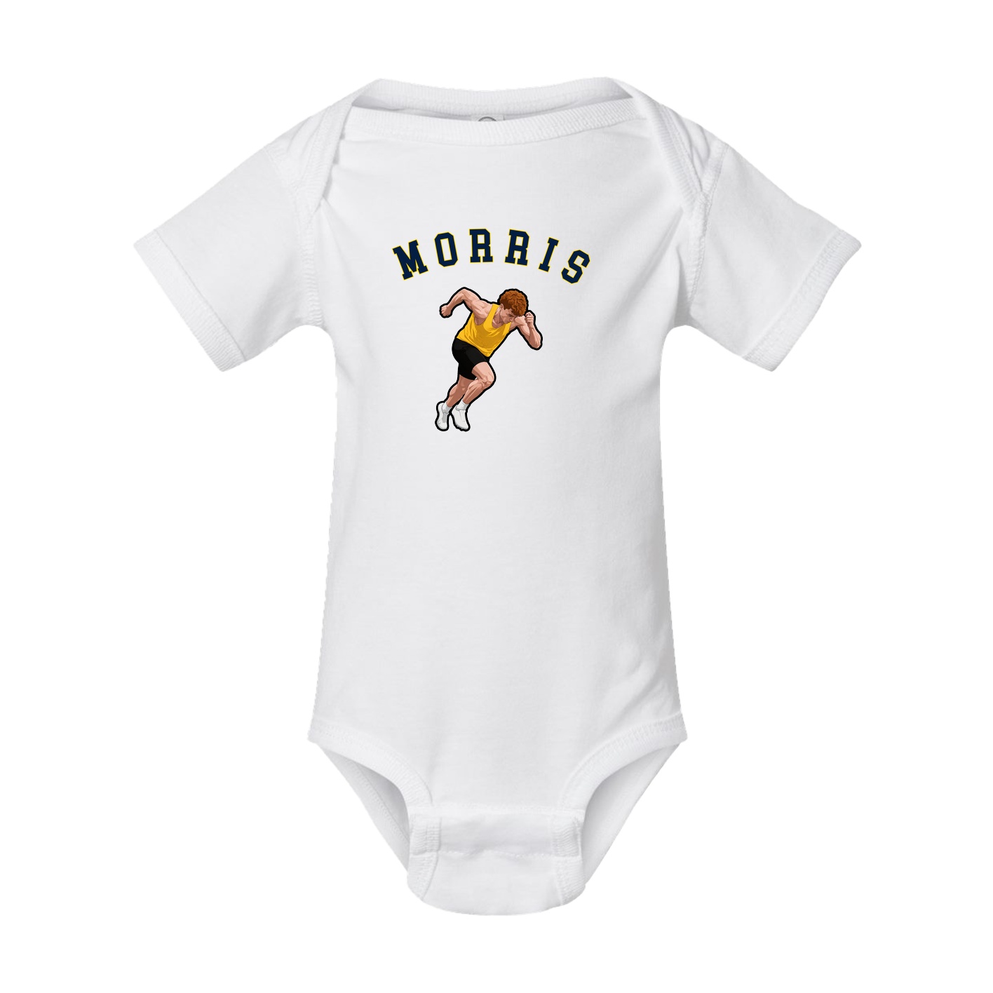 Baby Onesie — Shirsey Arch in White