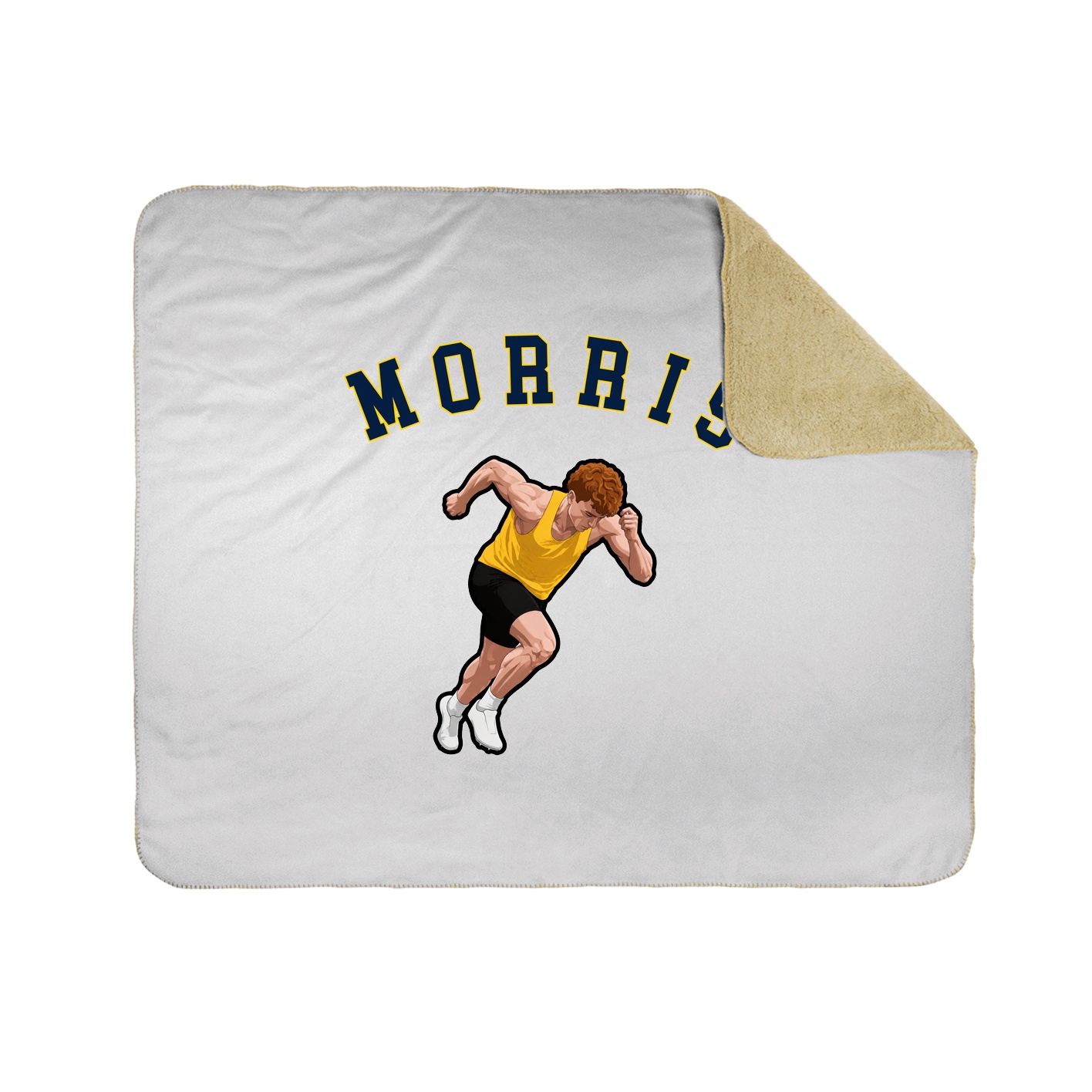 Throw Blanket — Shirsey Arch in White