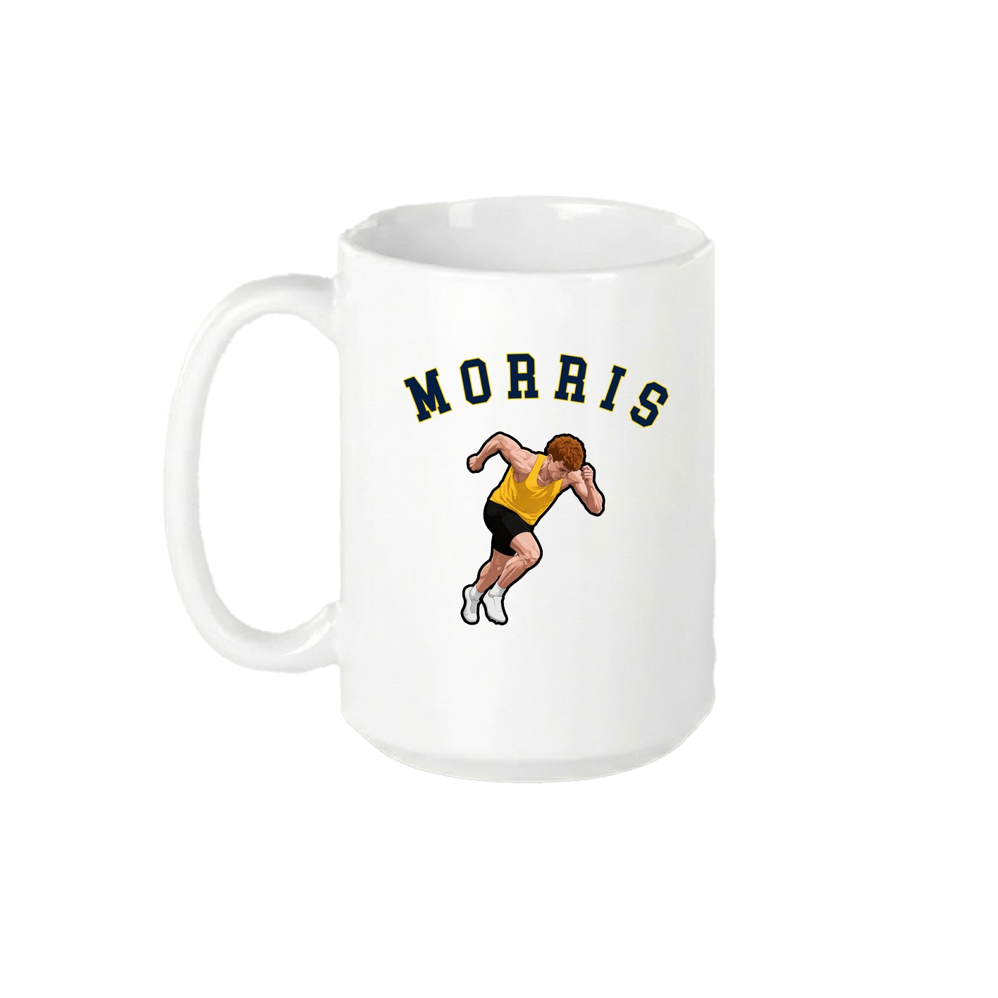 15oz Coffee Mug — Shirsey Arch in White