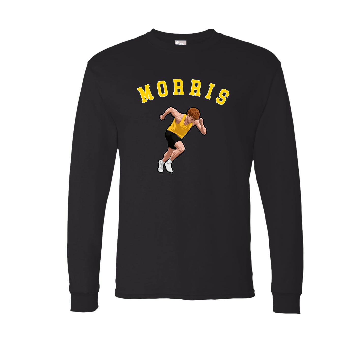 Long Sleeve Tee — Shirsey Arch in Black