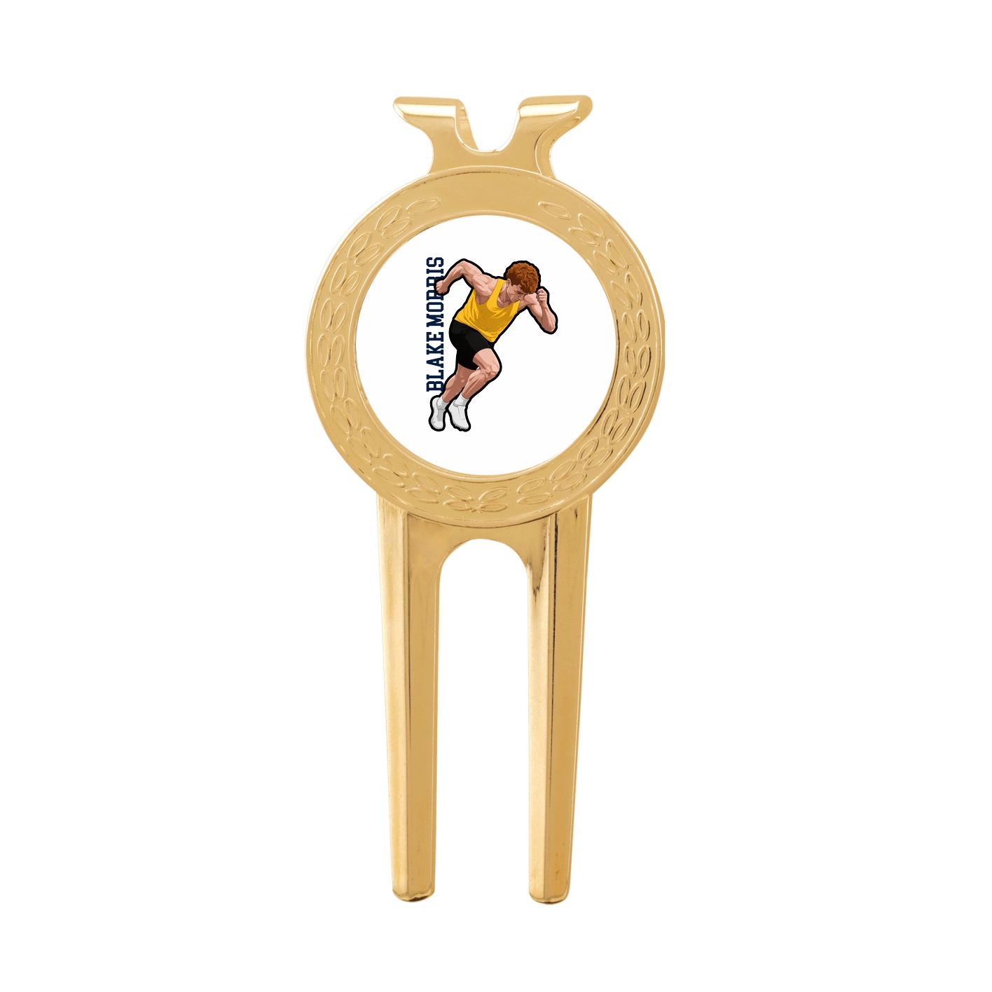 Divot Tool with Ball Marker — Name Vertical in Classic
