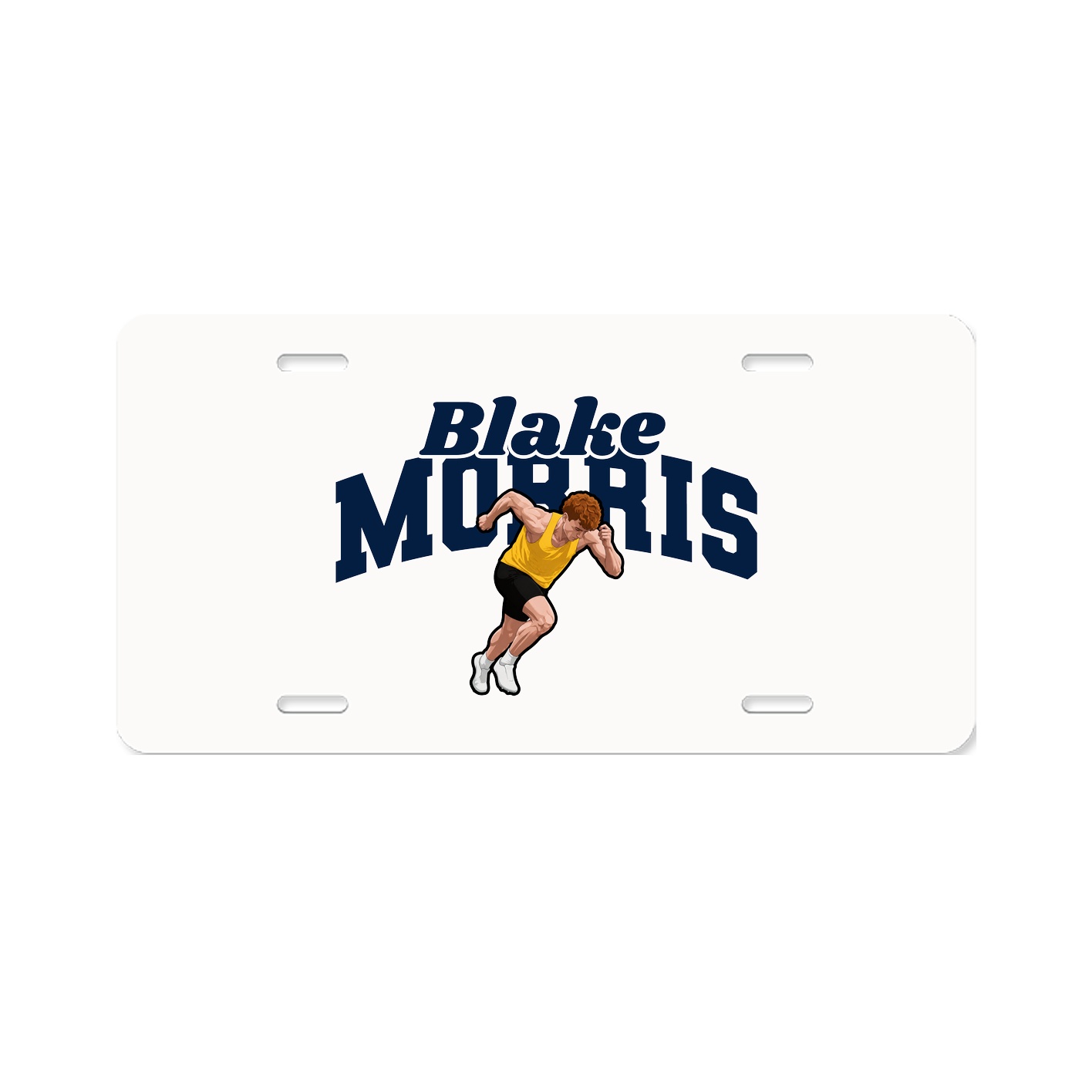 License Plate — Signature Arch in Classic