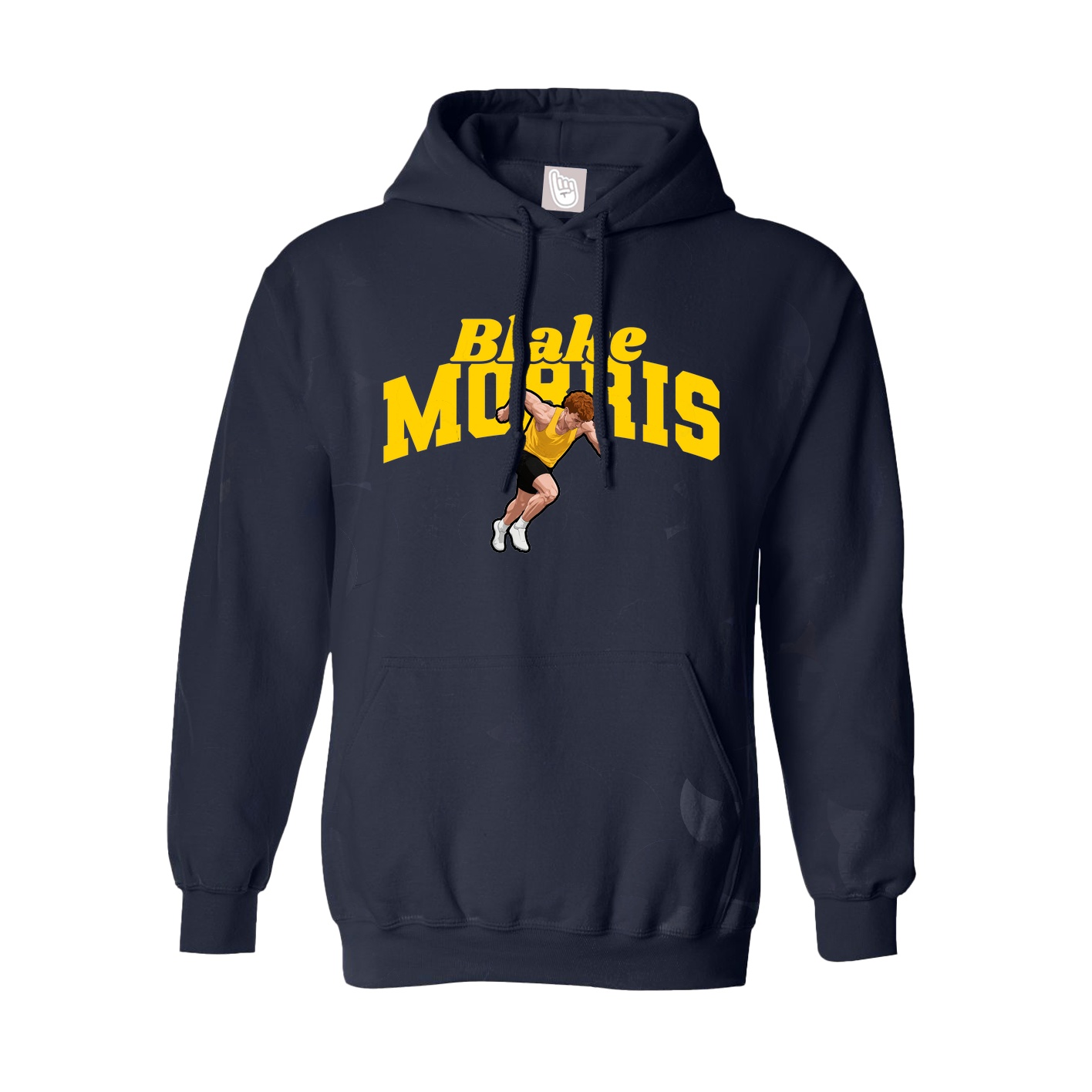 Hoodie — Signature Arch in Navy