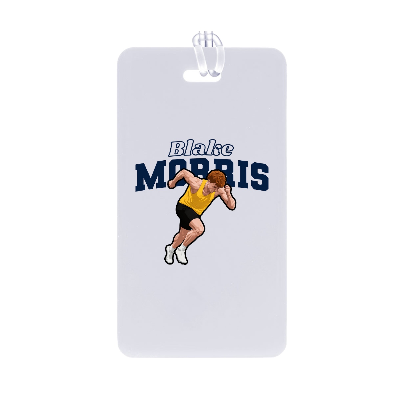 Bag Tag — Name Arch in Classic