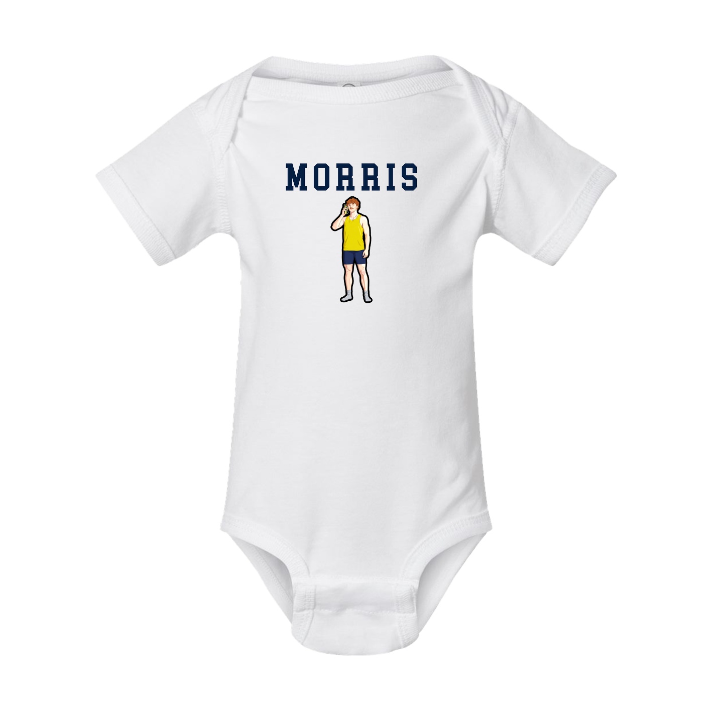 Baby Onesie — Shirsey in White