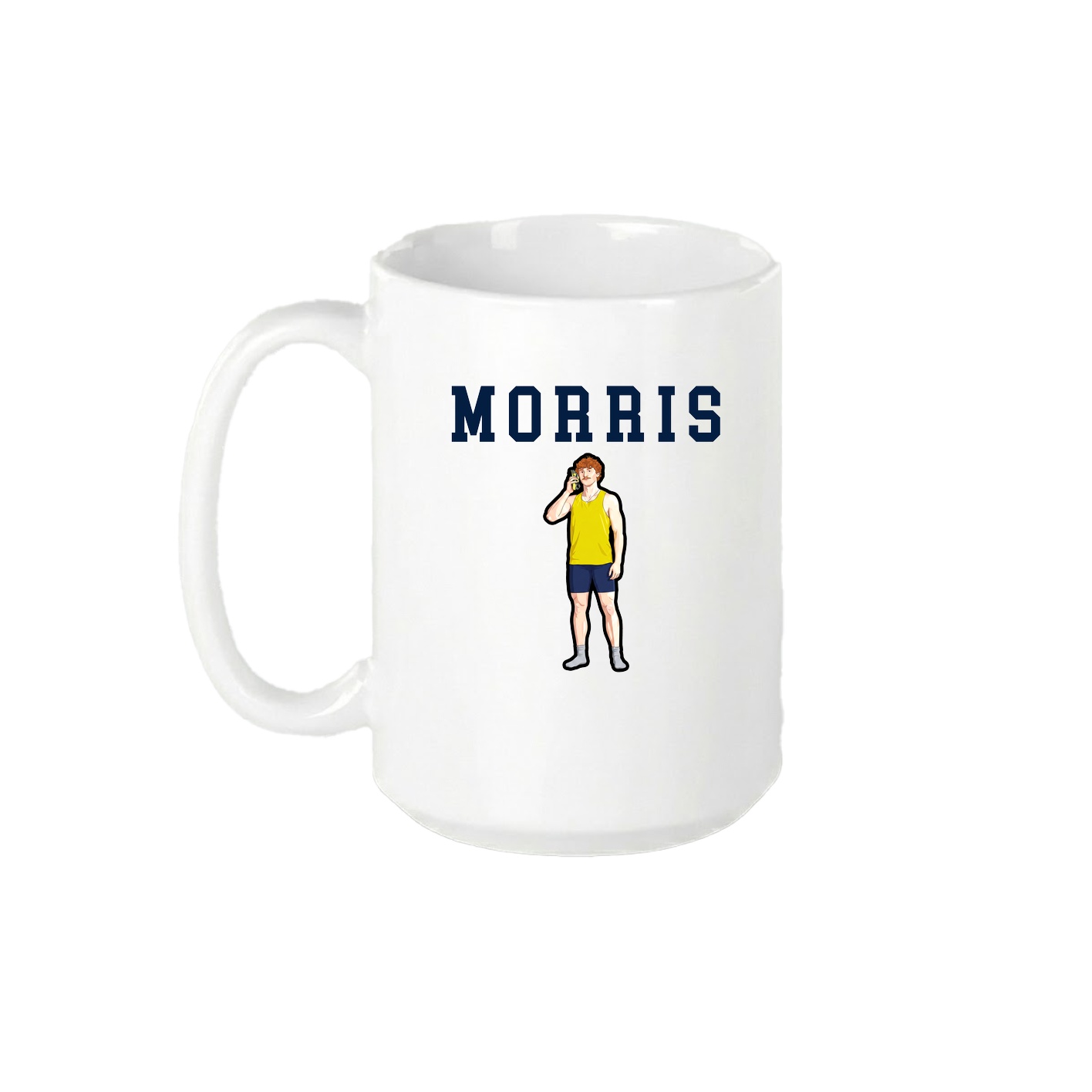 15oz Coffee Mug — Shirsey in White