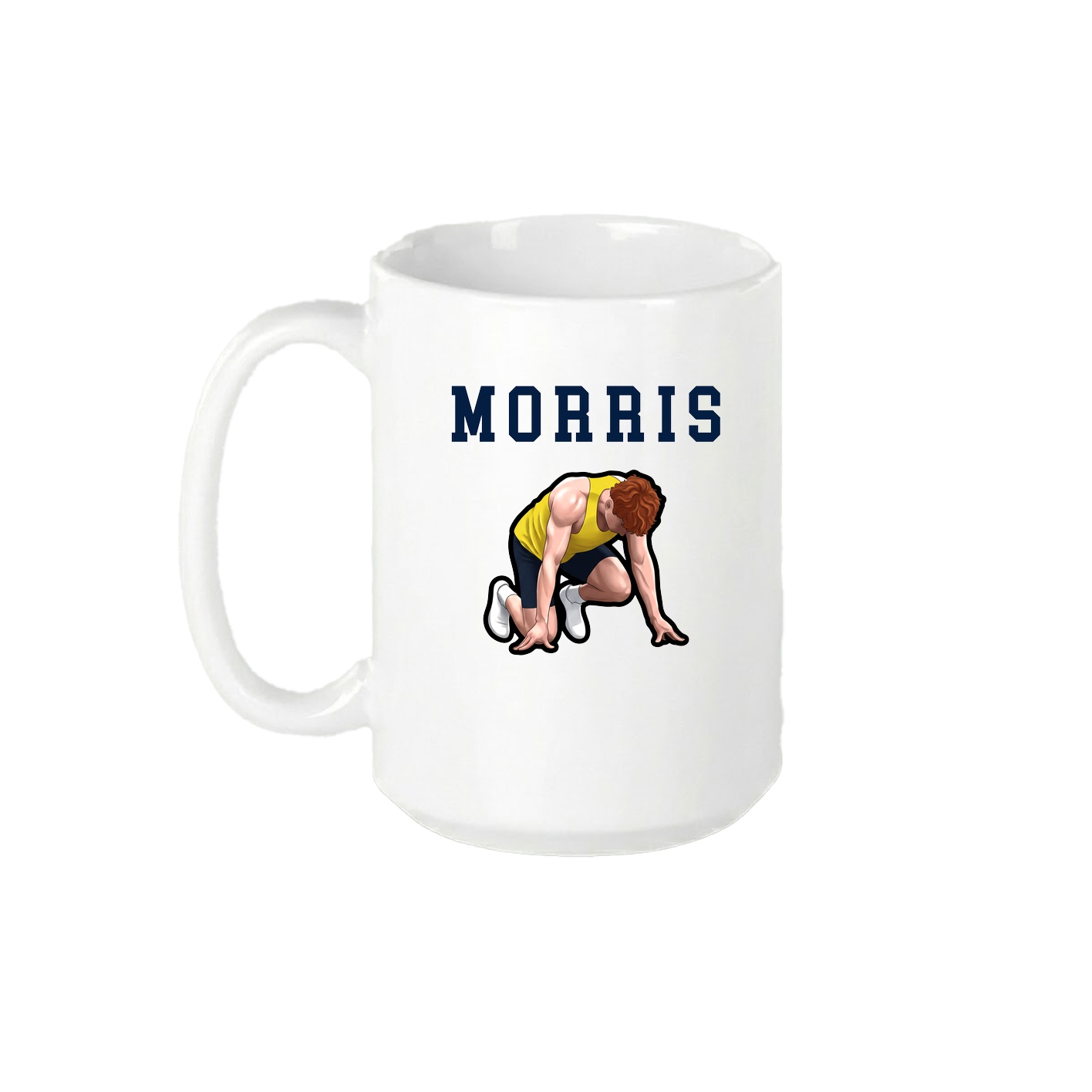 15oz Coffee Mug — Shirsey in White