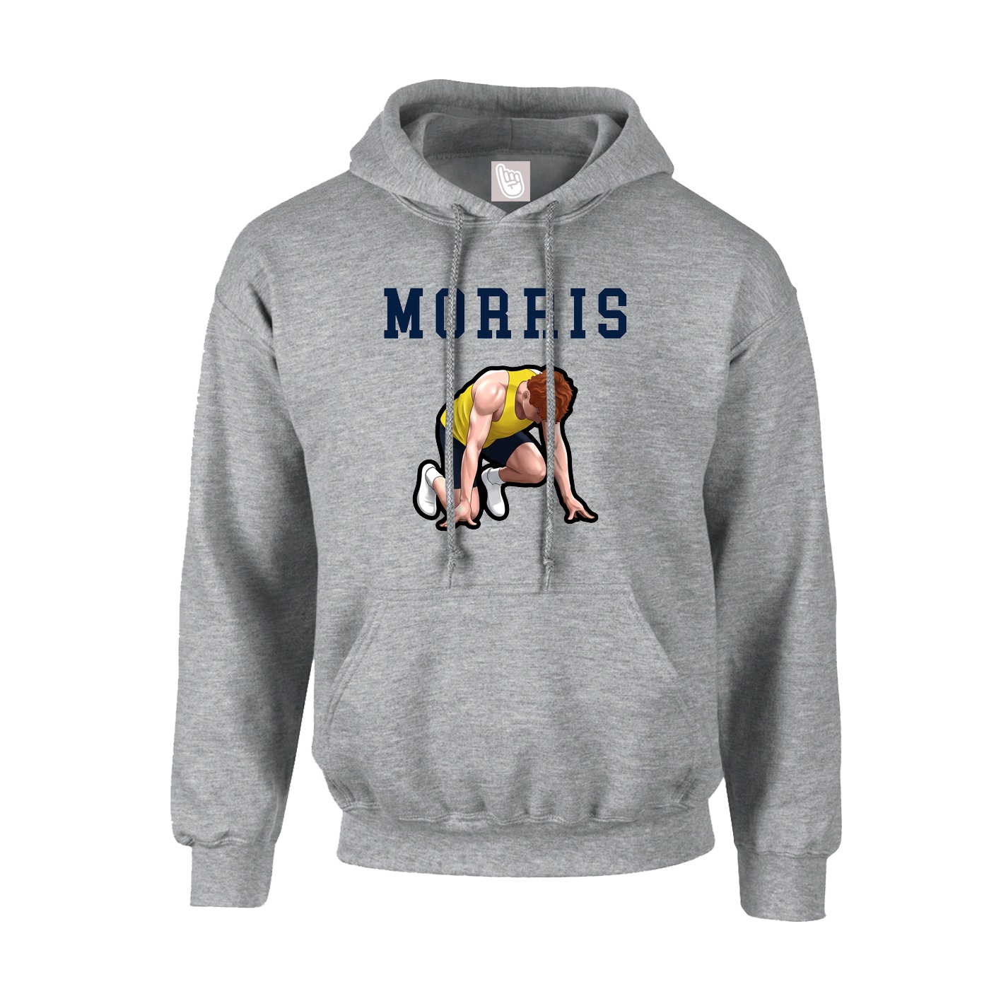 Hoodie — Shirsey in Grey