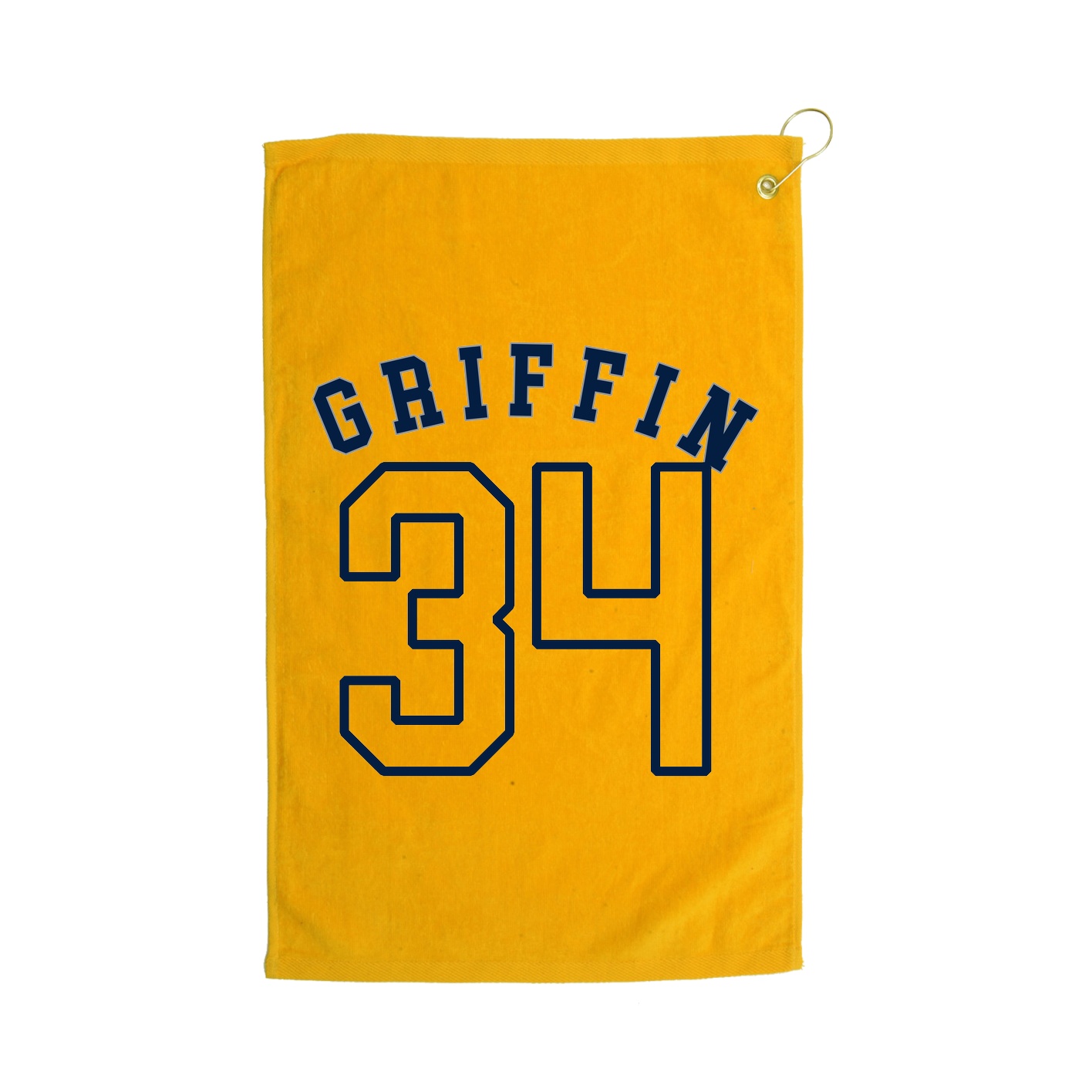 Golf Towel — Shirsey Arch in Gold