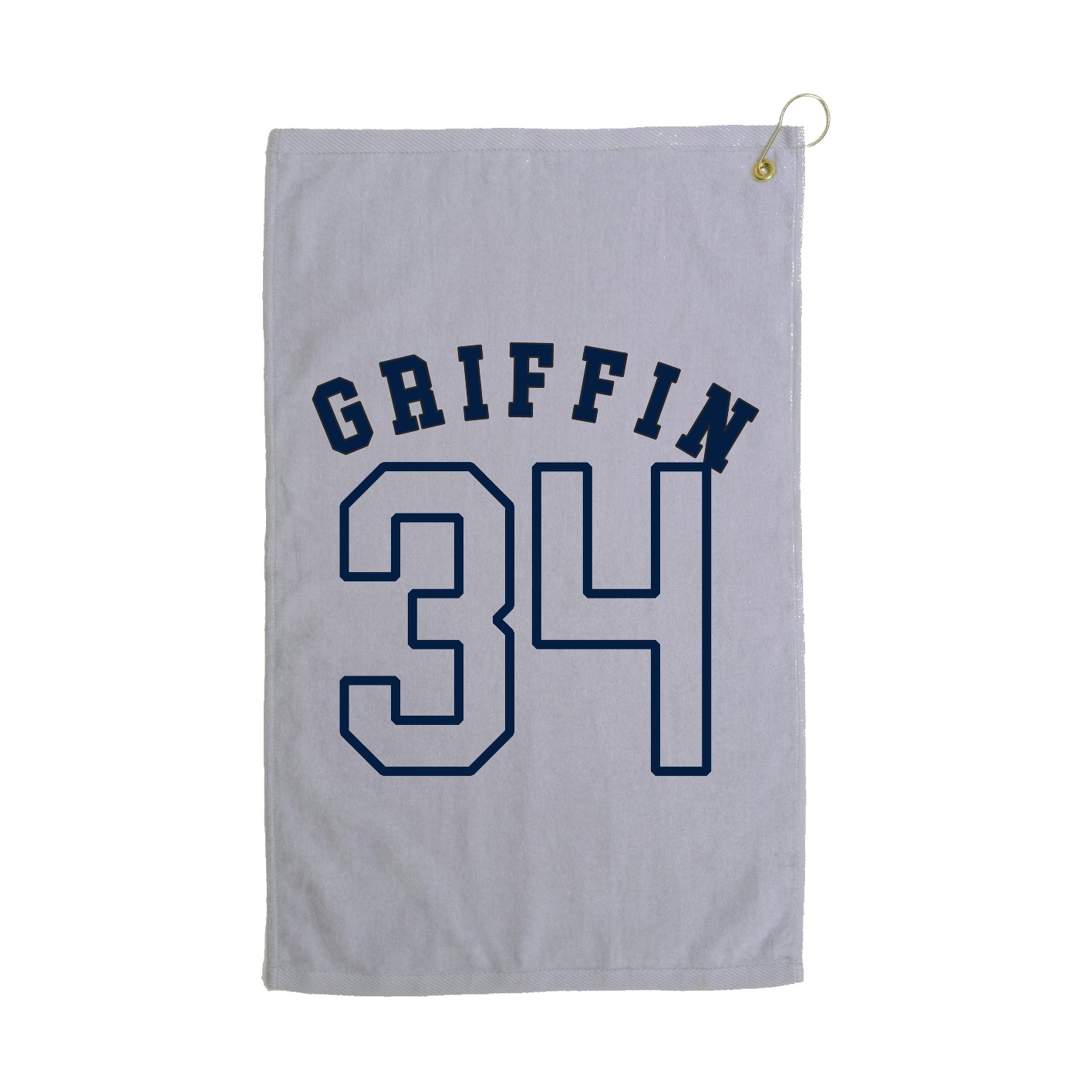Golf Towel — Shirsey Arch in Grey