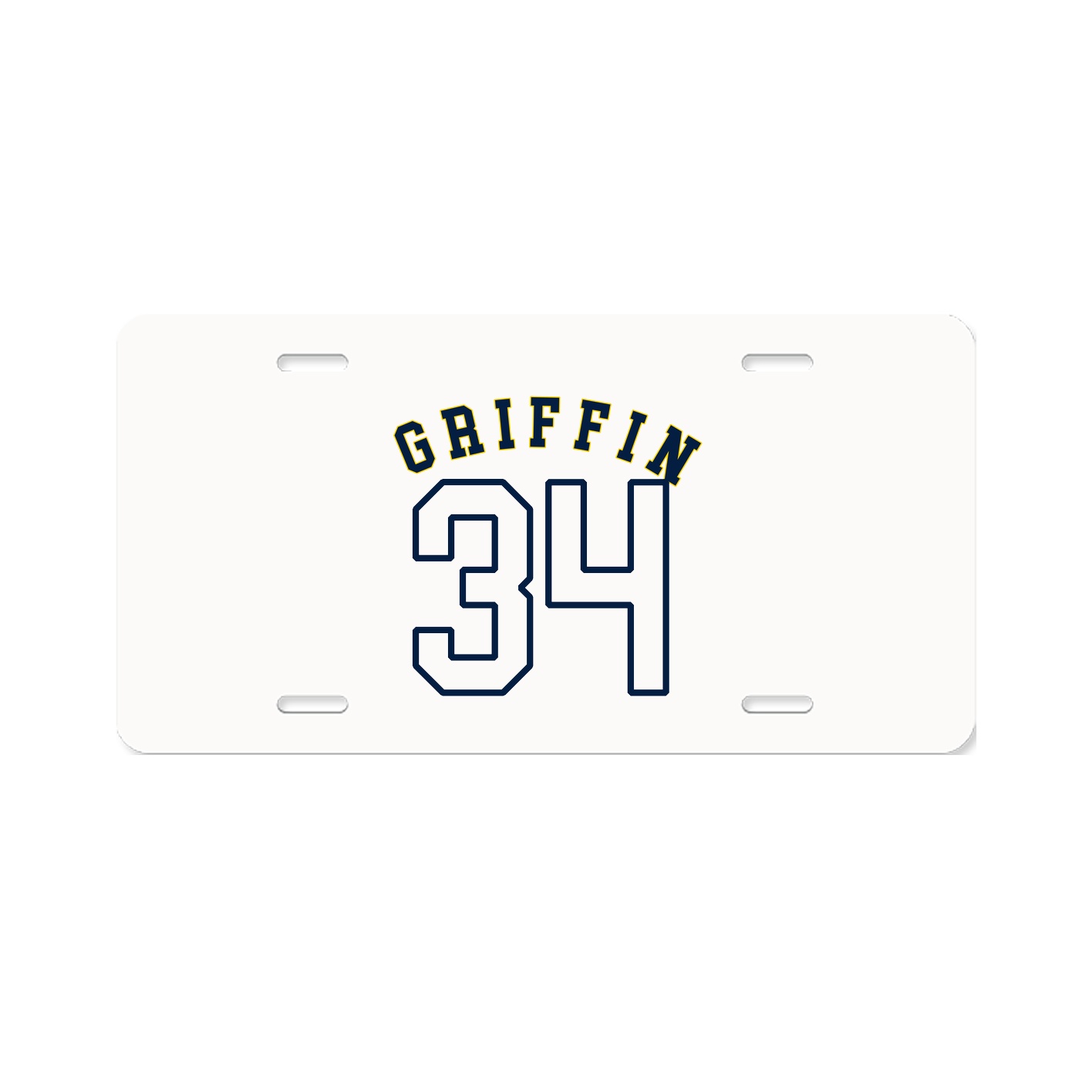 License Plate — Shirsey Arch in Classic