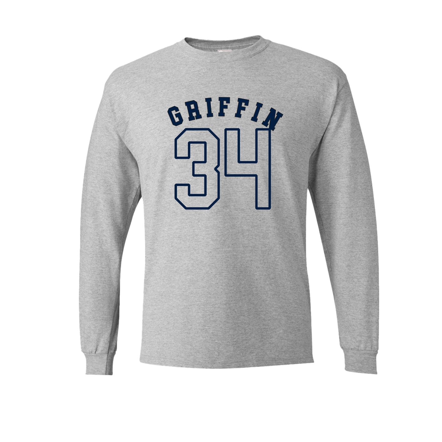 Long Sleeve Tee — Shirsey Arch in Grey