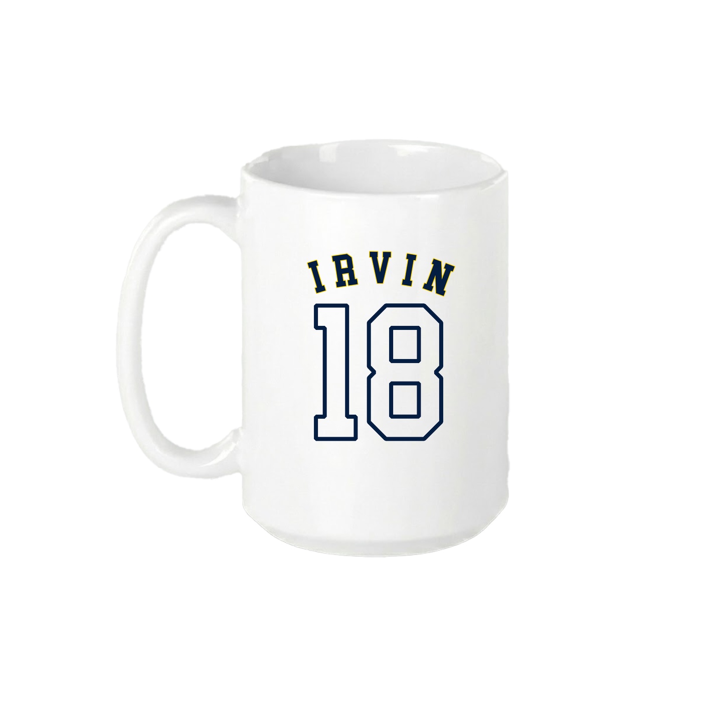 15oz Coffee Mug — Shirsey Arch in White