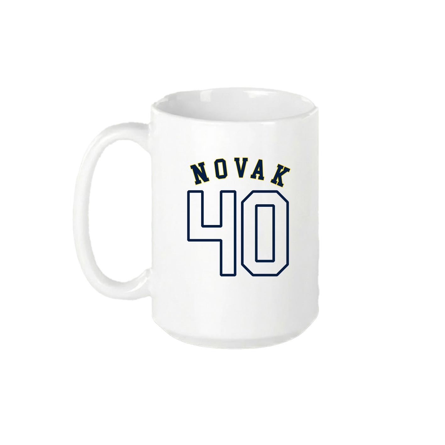 15oz Coffee Mug — Shirsey Arch in White