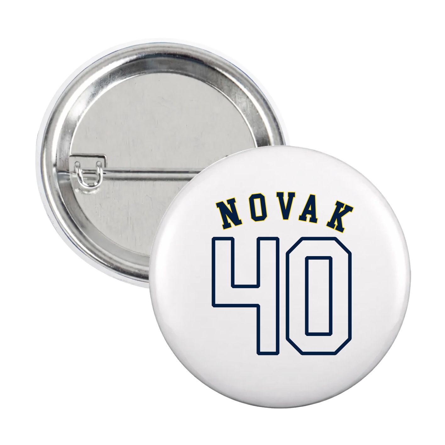 Game Day Button — Shirsey Arch in White