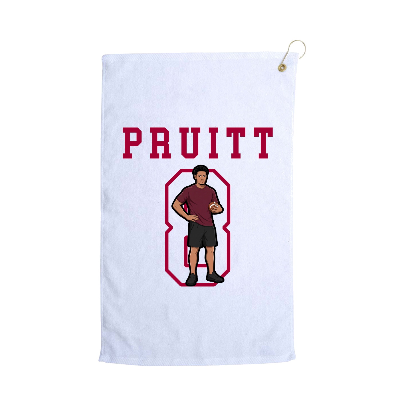 Golf Towel — Shirsey in White