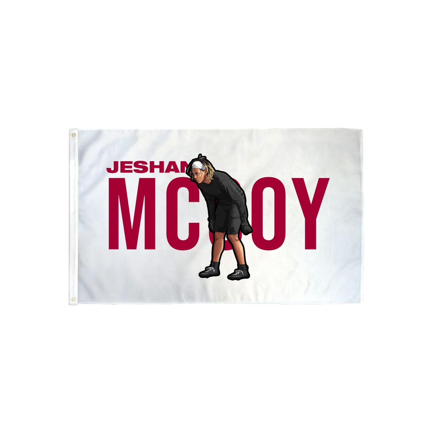 3x5 Flag — Player Name in Classic