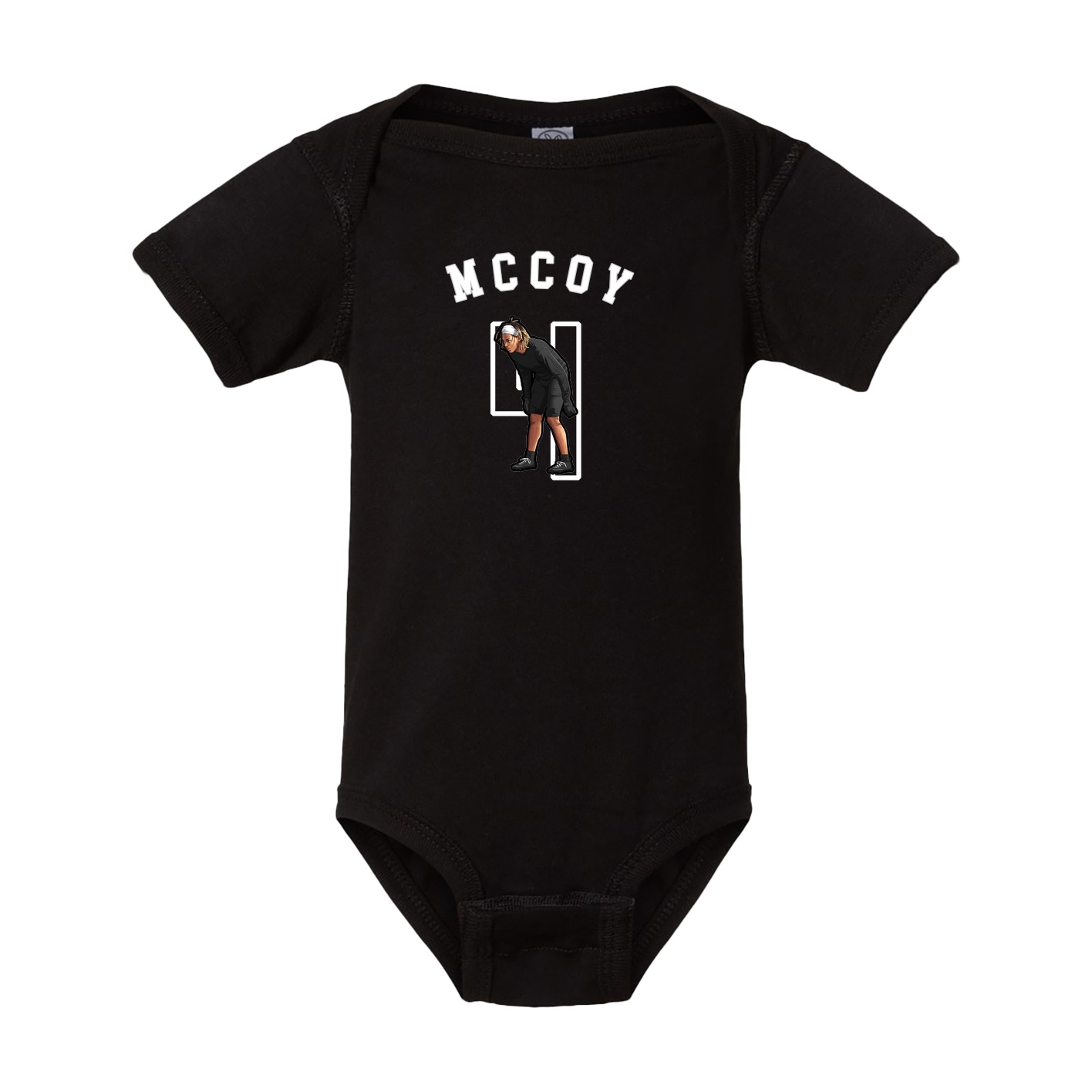 Baby Onesie — Shirsey Arch in Black