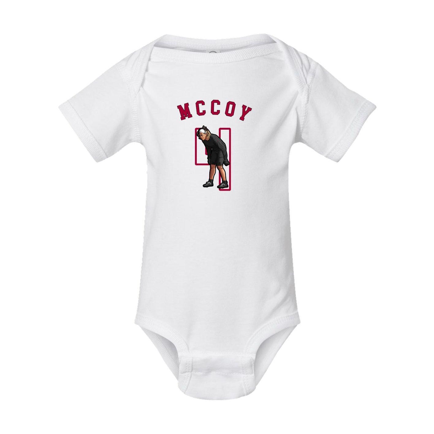 Baby Onesie — Shirsey Arch in White