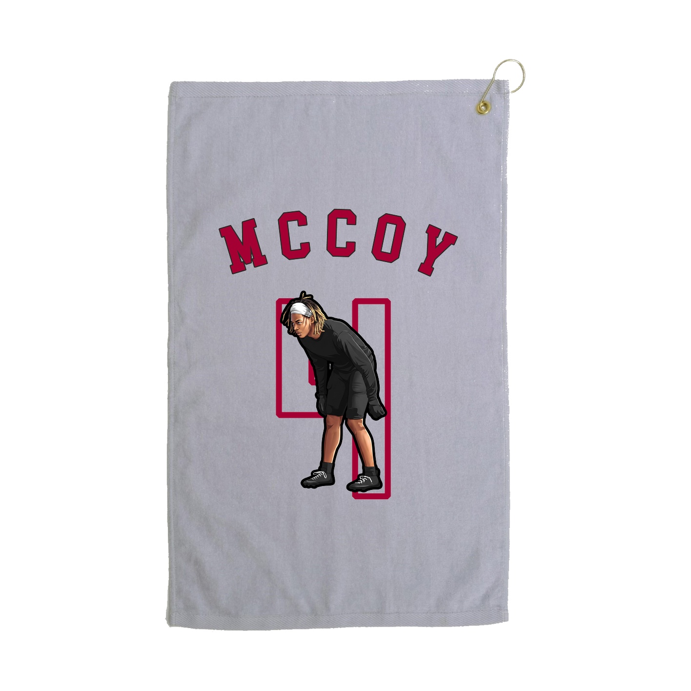 Golf Towel — Shirsey Arch in Grey