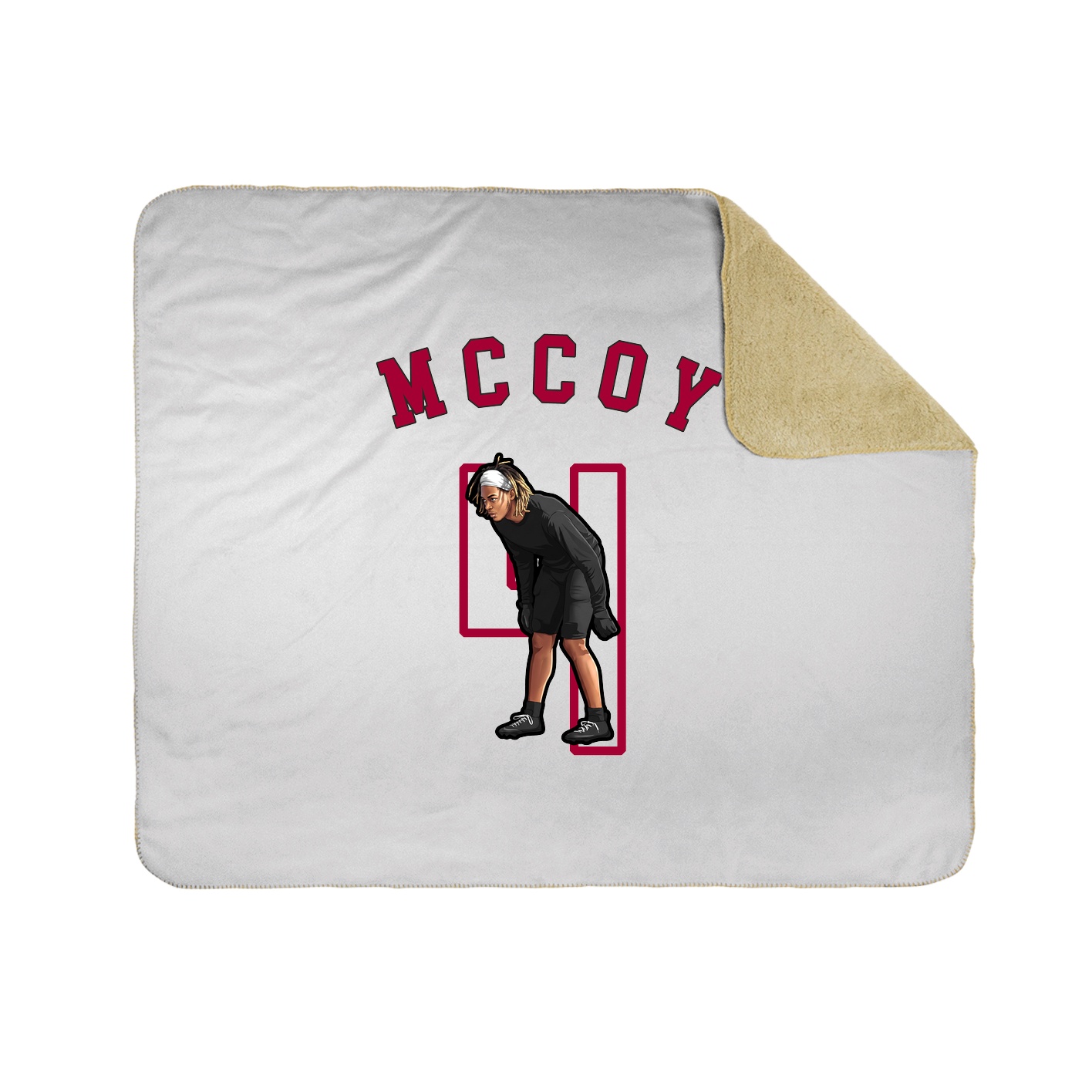 Throw Blanket — Shirsey Arch in White