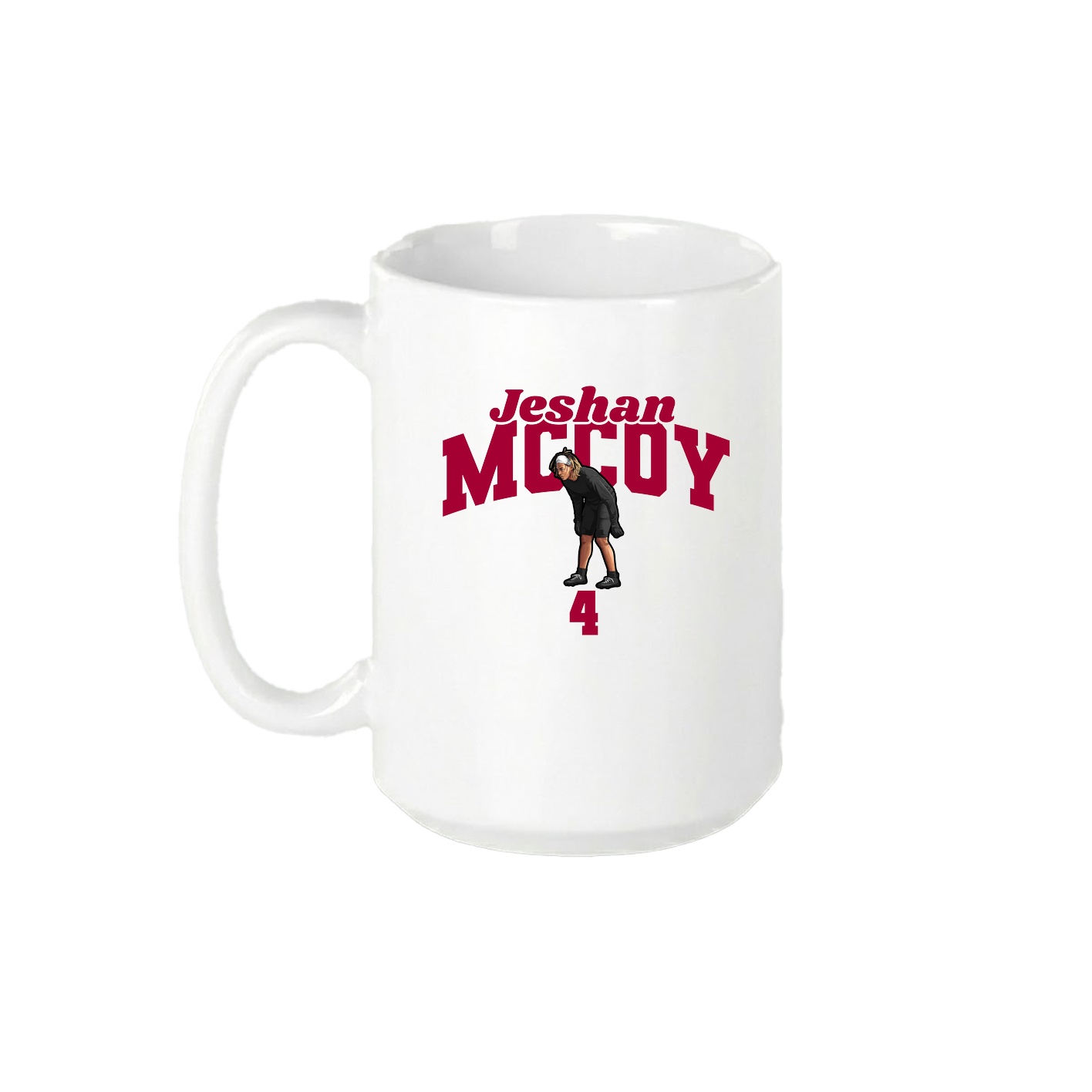 15oz Coffee Mug — Signature Arch in White