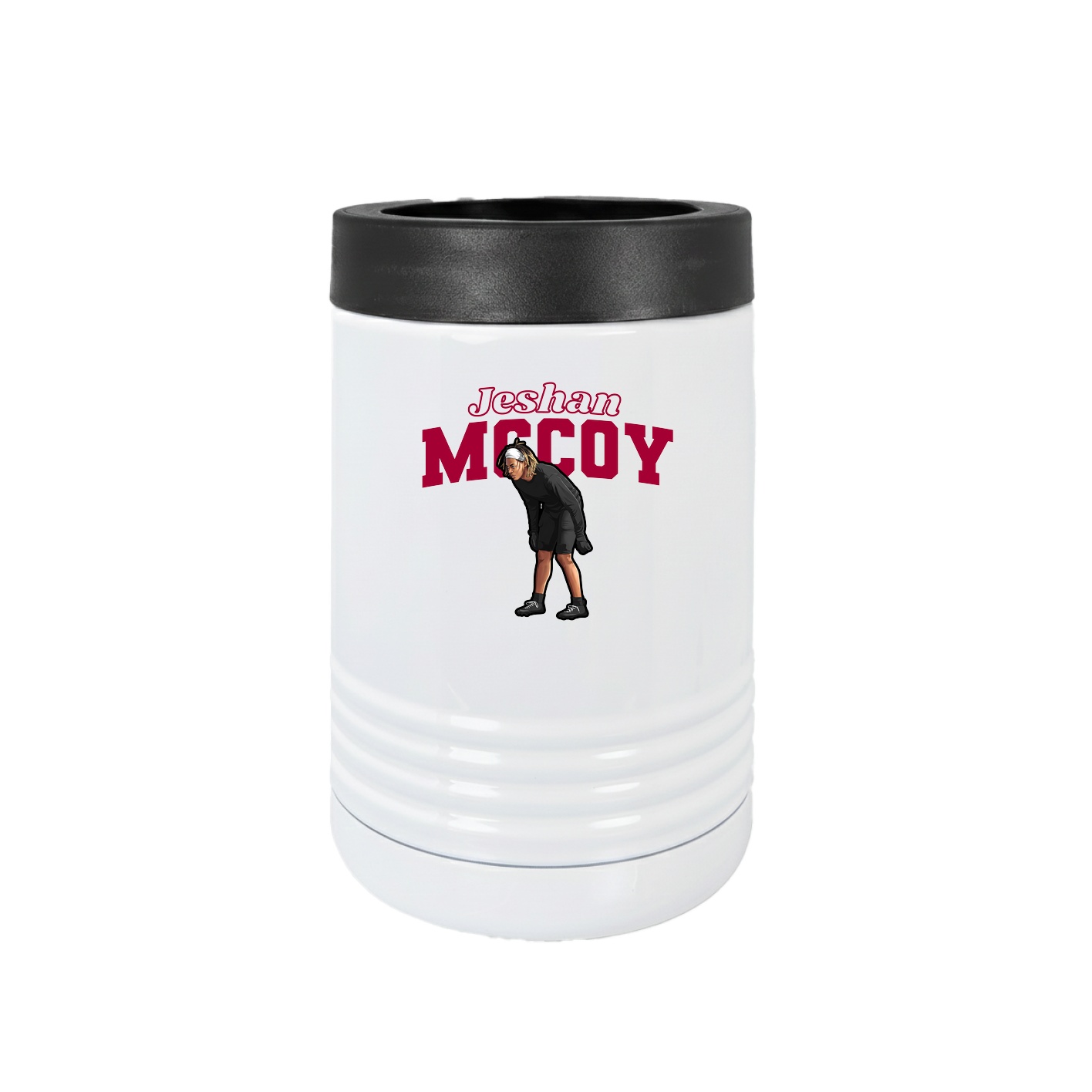 Beverage Holder — Name Arch in White