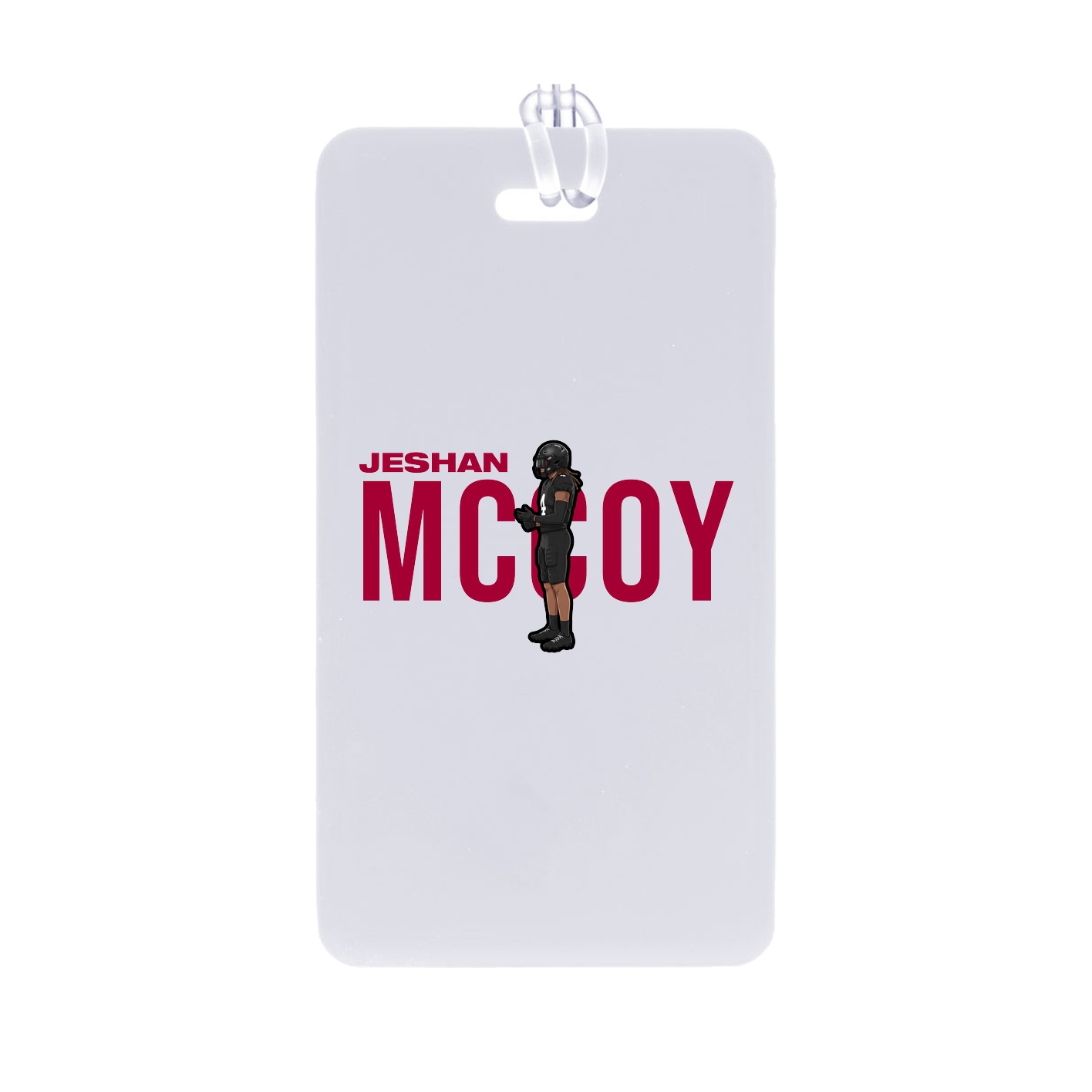 Bag Tag — Player Name in Classic