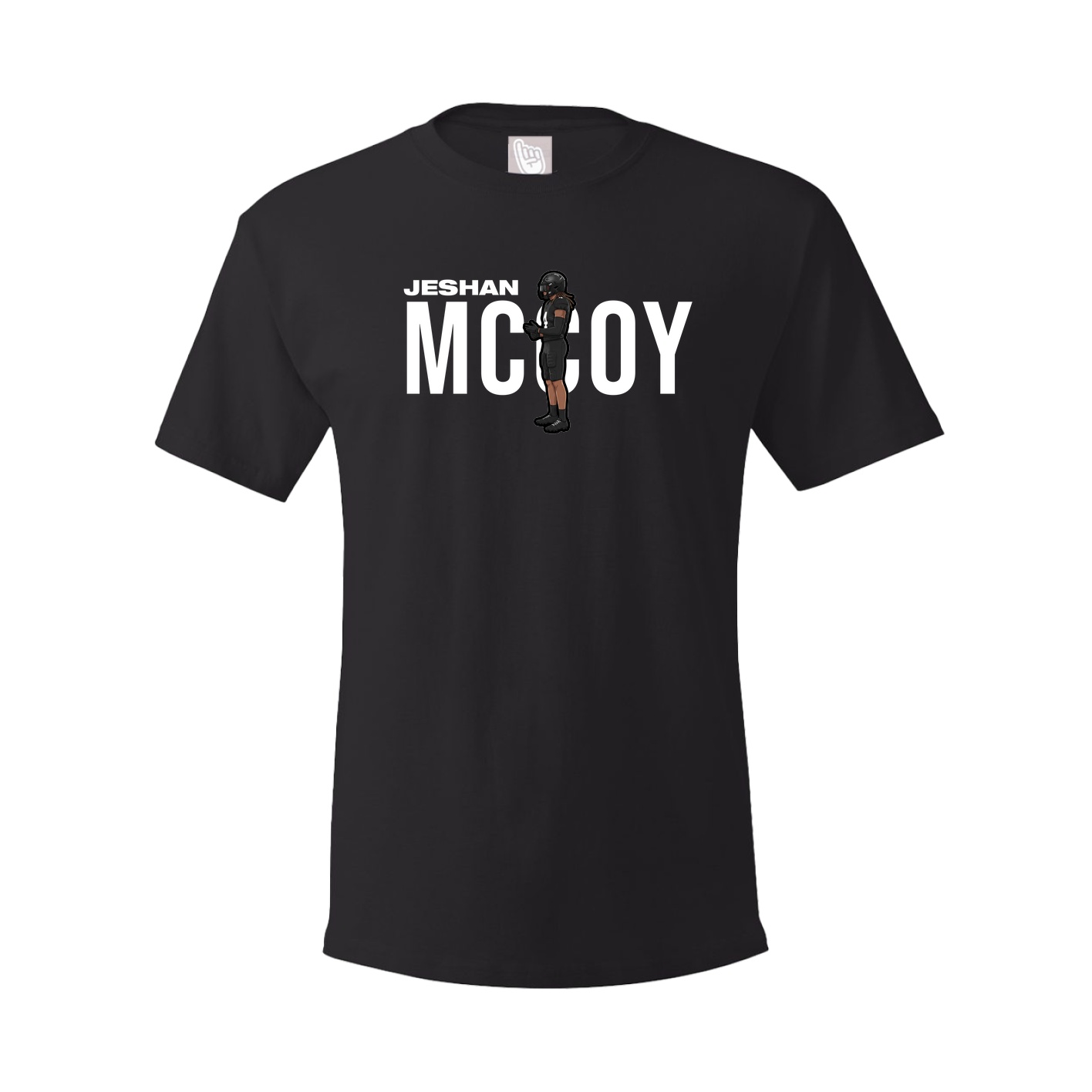 Youth Tee — Player Name in Black