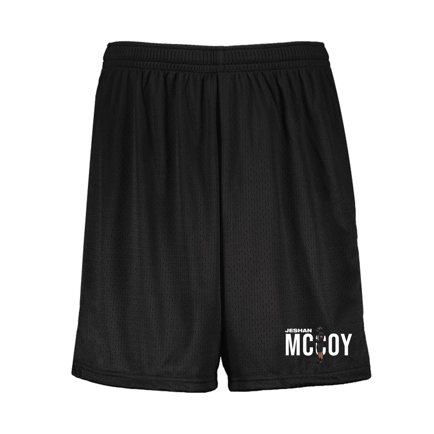 Shorts — Player Name in Black