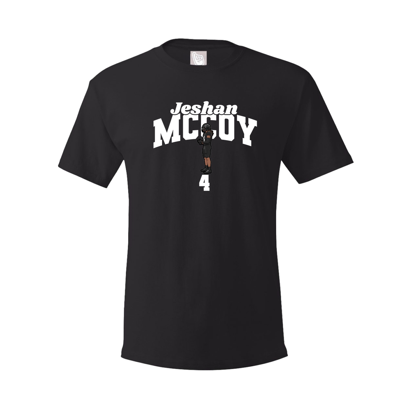 Tee — Signature Arch in Black