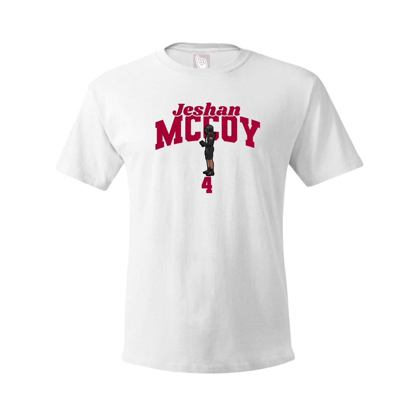 Youth Tee — Signature Arch in White