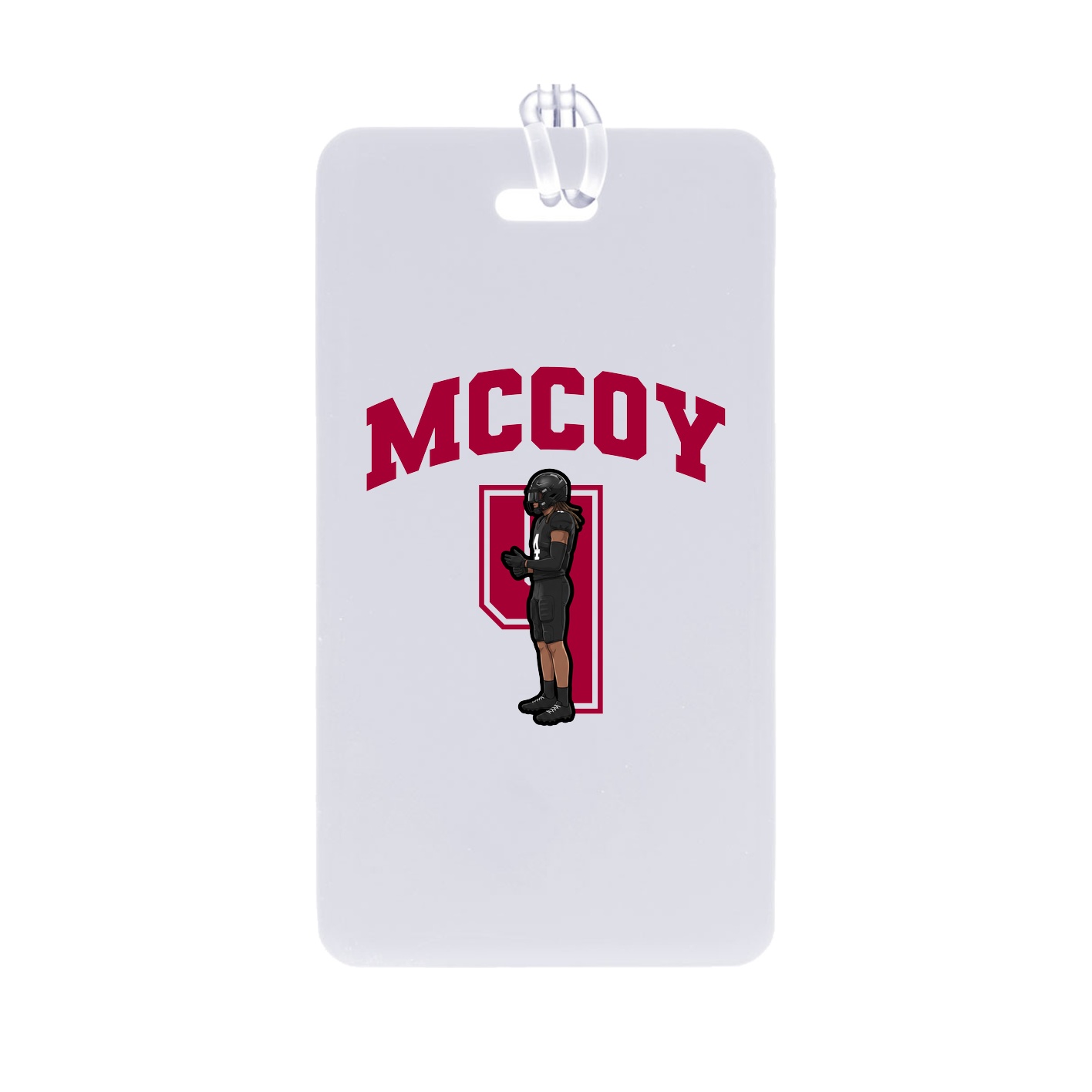 Bag Tag — Number in Classic