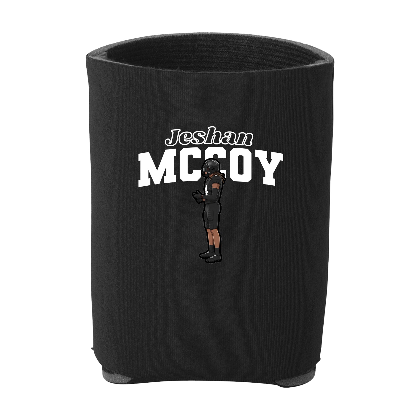 Can Holder — Name Arch in Black