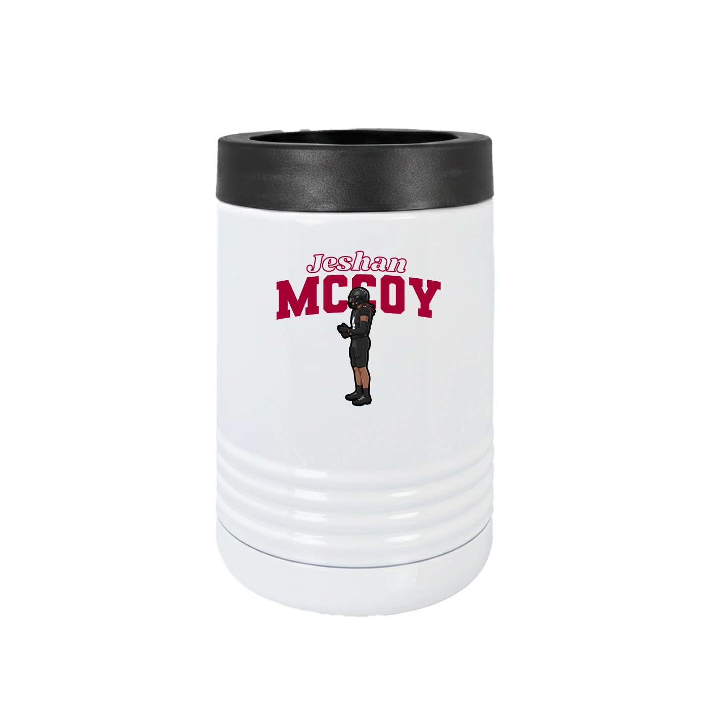 Beverage Holder — Name Arch in White