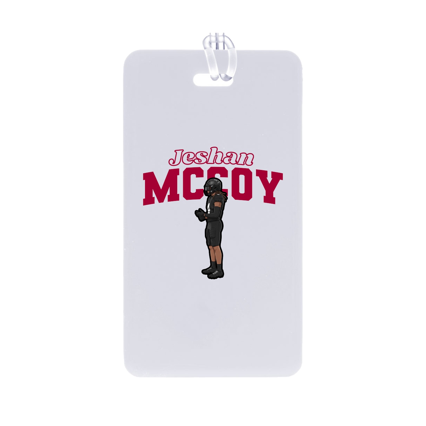 Bag Tag — Name Arch in Classic