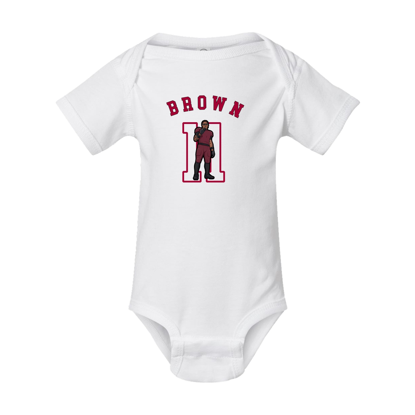 Baby Onesie — Shirsey Arch in White