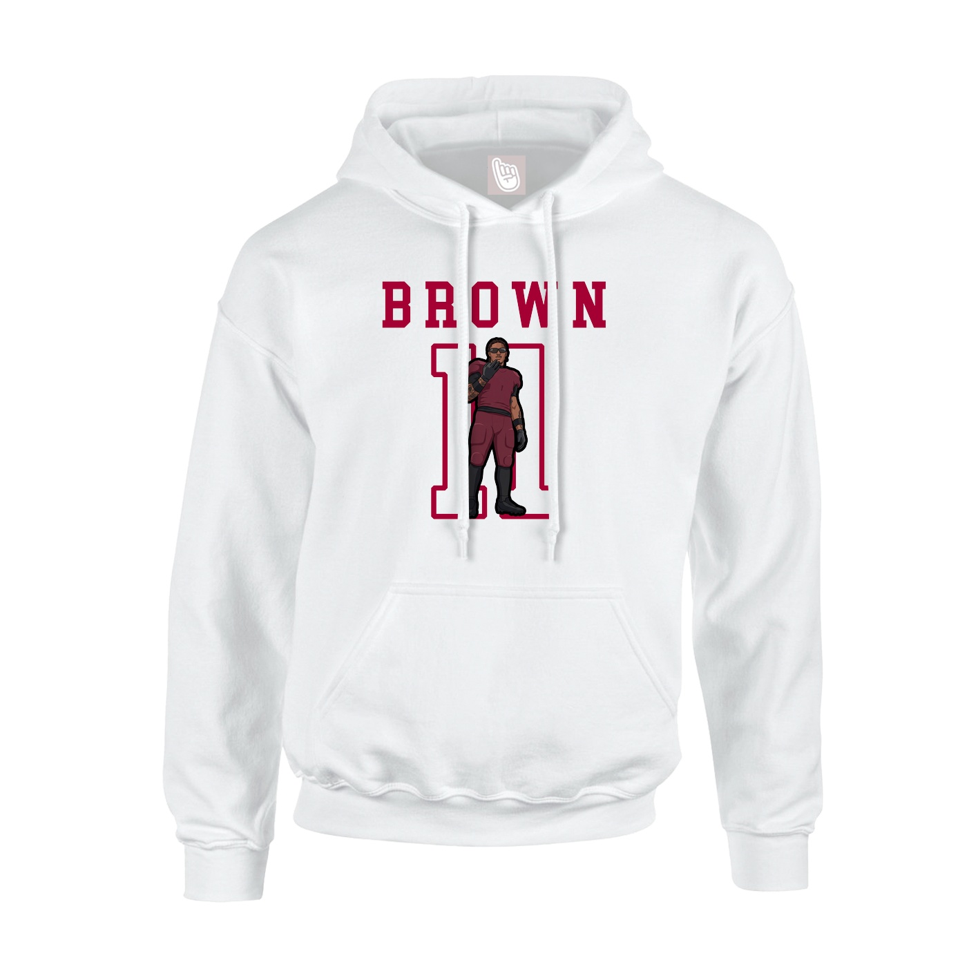 Youth Hoodie — Shirsey in White